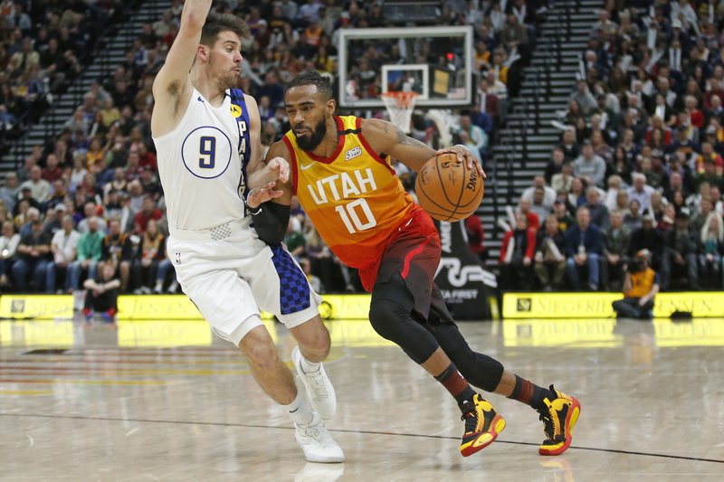 Mitchell Gobert Help Jazz Dominate Pacers In 118 88 Victory