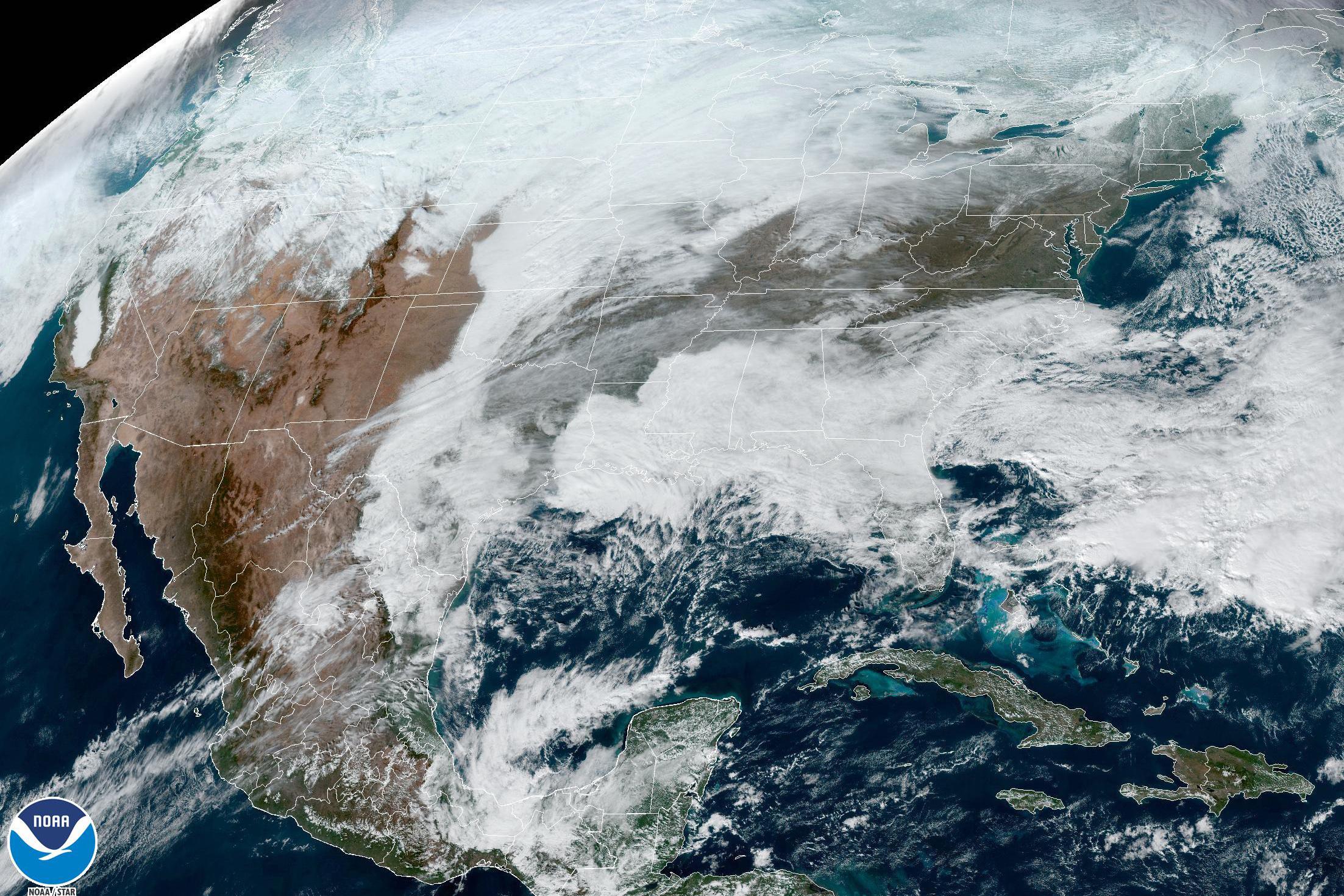 Bomb cyclone' begins forming off California coast: photos