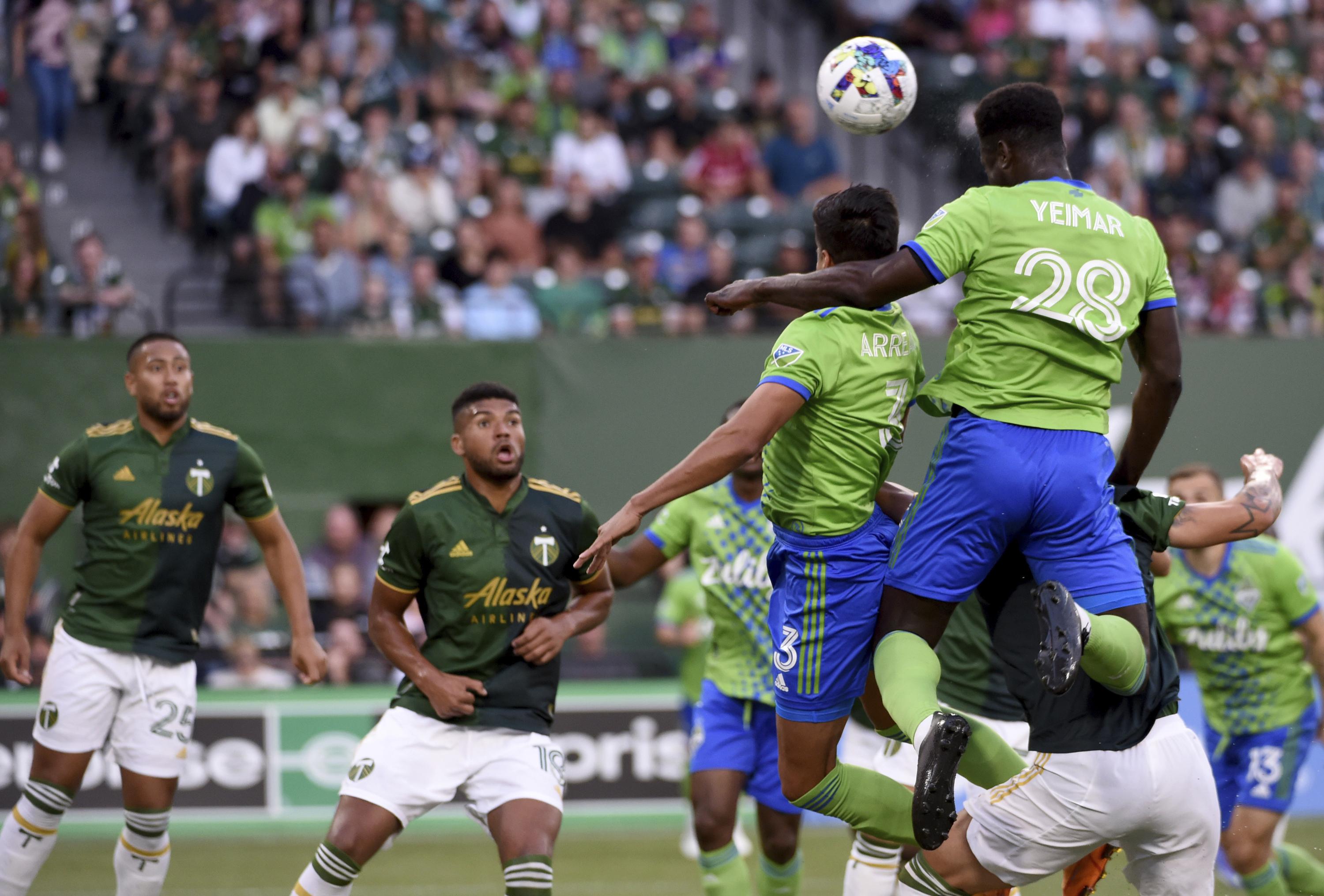 Timbers down Sounders 21 to win Cascadia Cup AP News