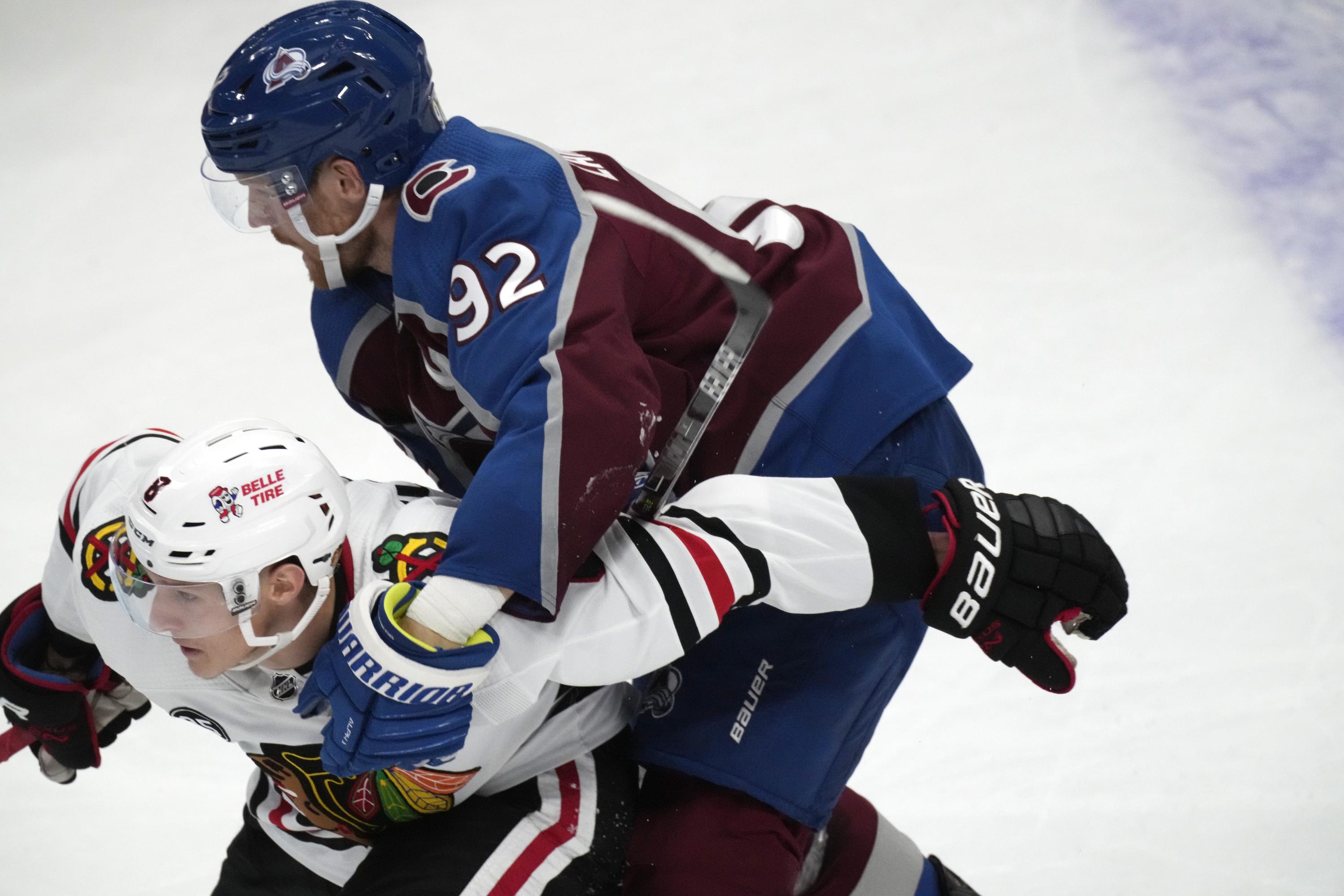 Avalanche S Gabriel Landeskog Suspended 2 Games For Boarding Ap News