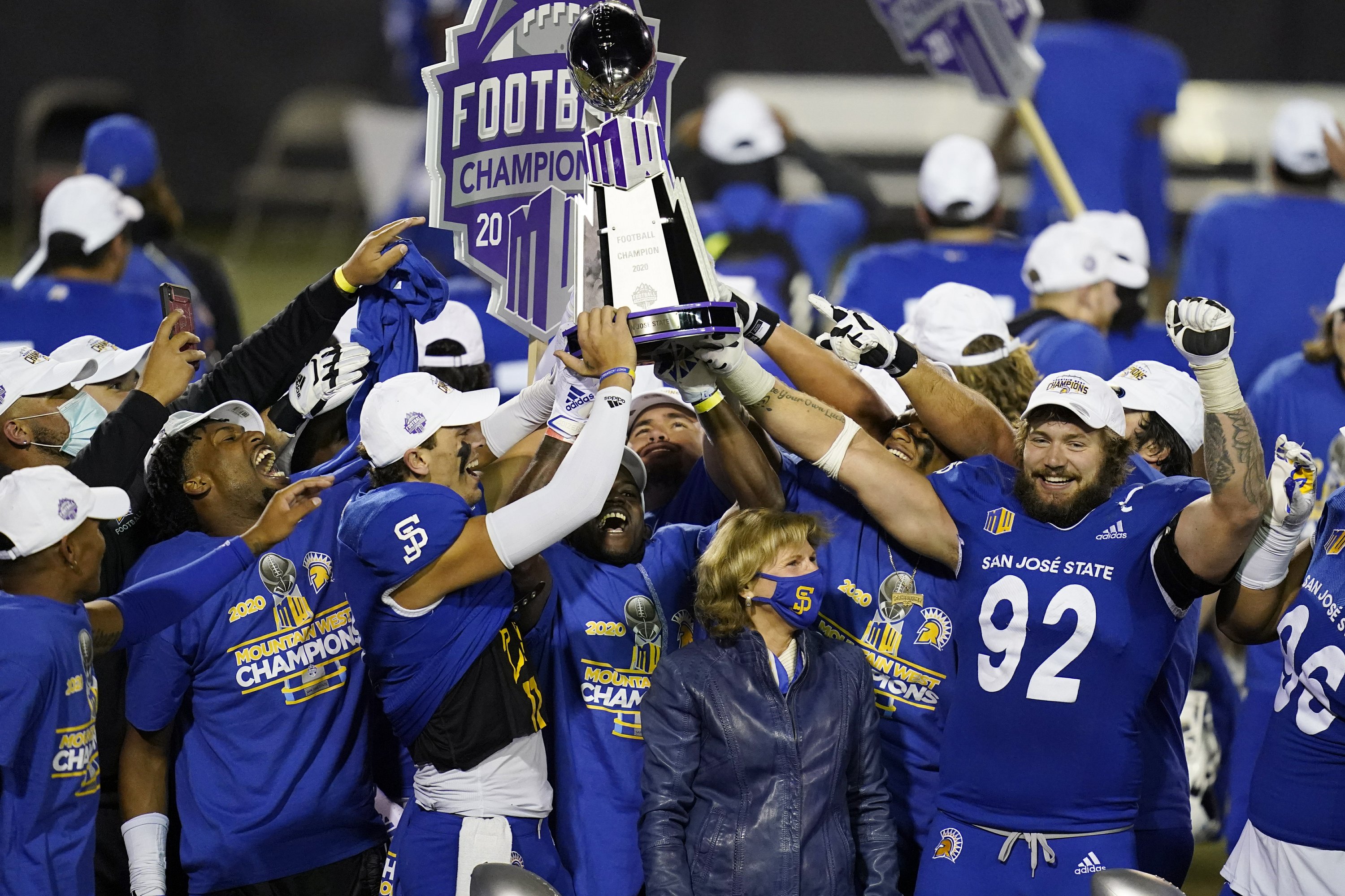 No. 25 San Jose State beats Boise State in MWC title game | AP News