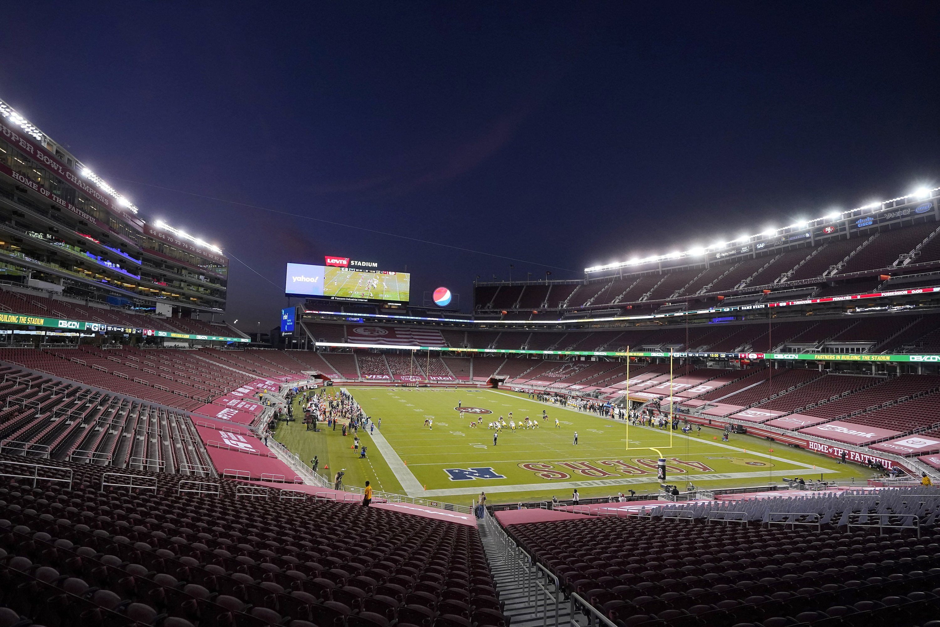 49ers blindsided by county rules that make them homeless - Associated Press