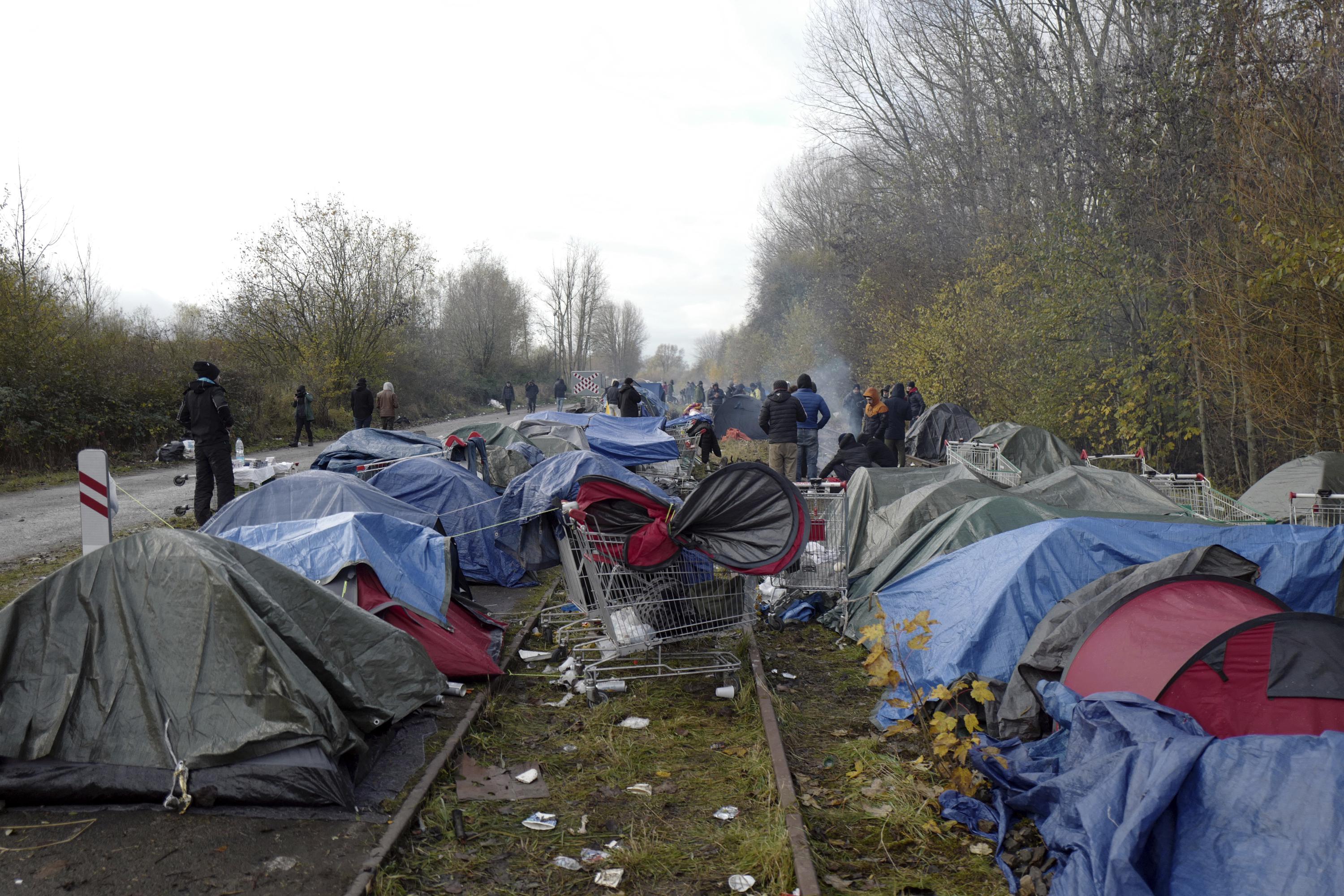 Camped in Calais, migrants renew resolve to try for England