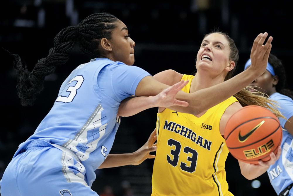 No. 6 UNC Women's Basketball Falls To No. 19 Michigan, 76-68