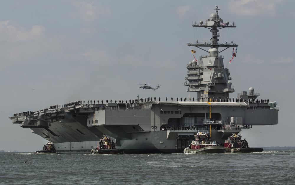 US Navy’s newest carrier to deploy, train with NATO nations