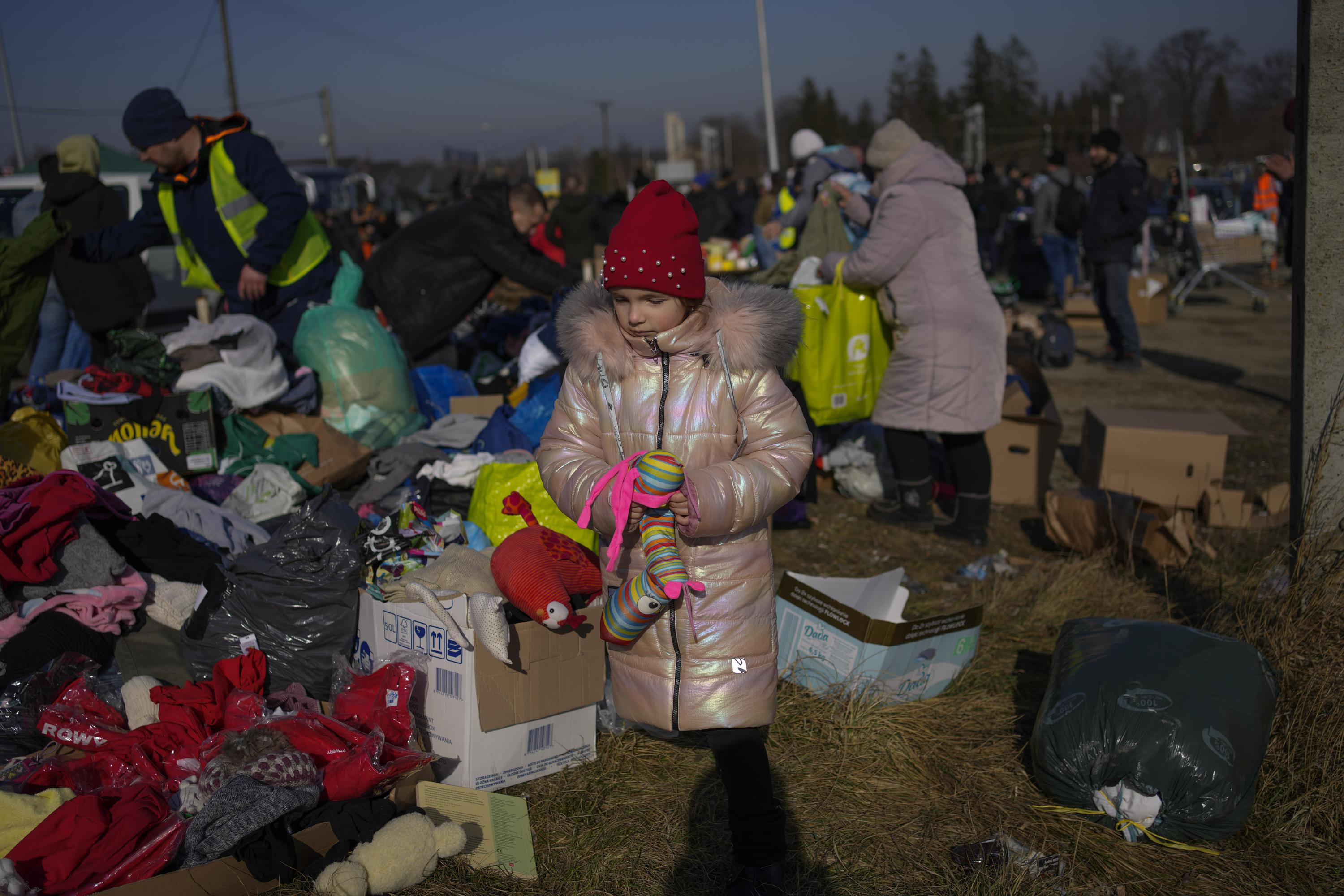 Flucht vor der Grenze: Mehr als 150.000 Ukrainer suchen Asyl