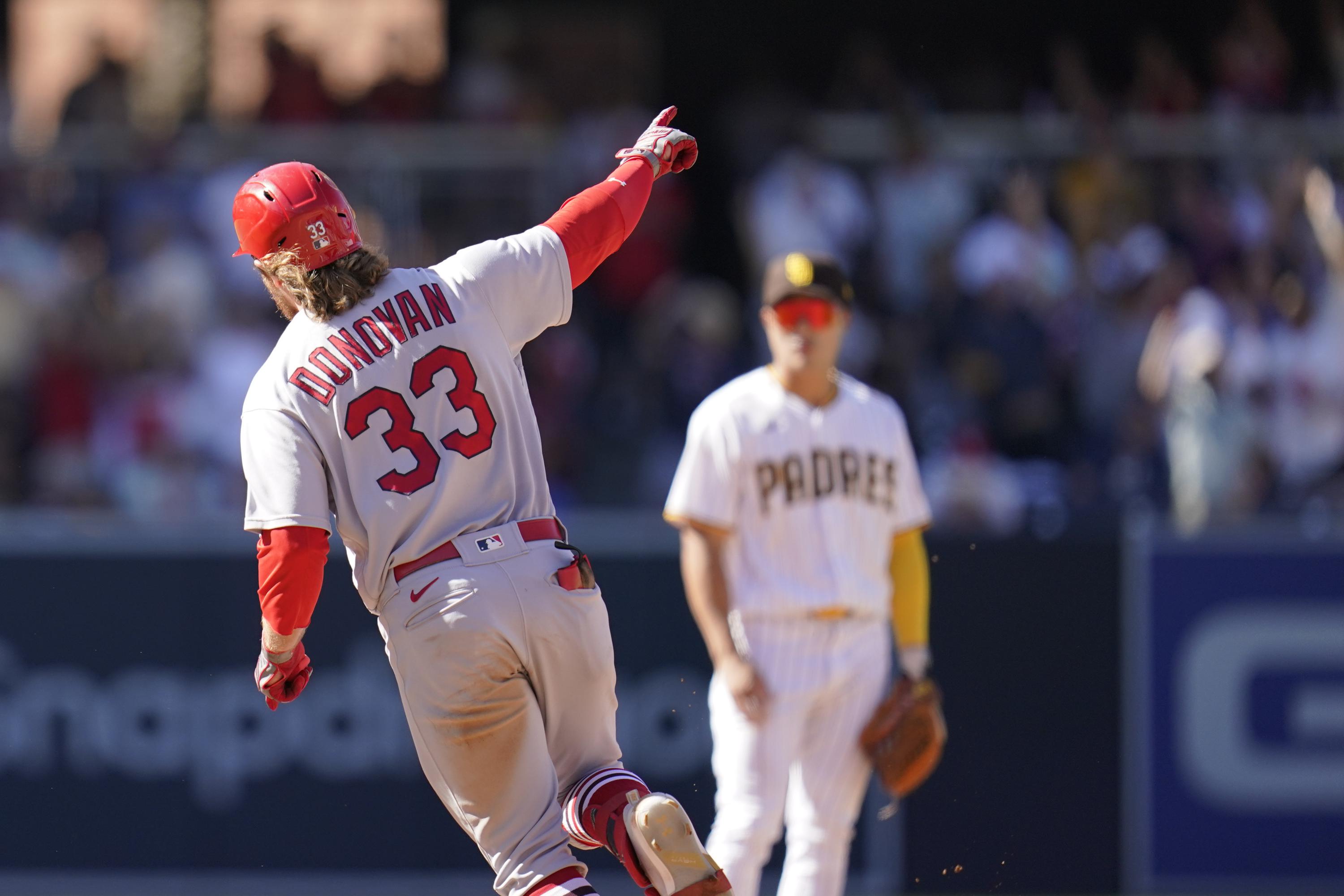 Donovan's grand slam carries Cardinals over Padres 54 AP News