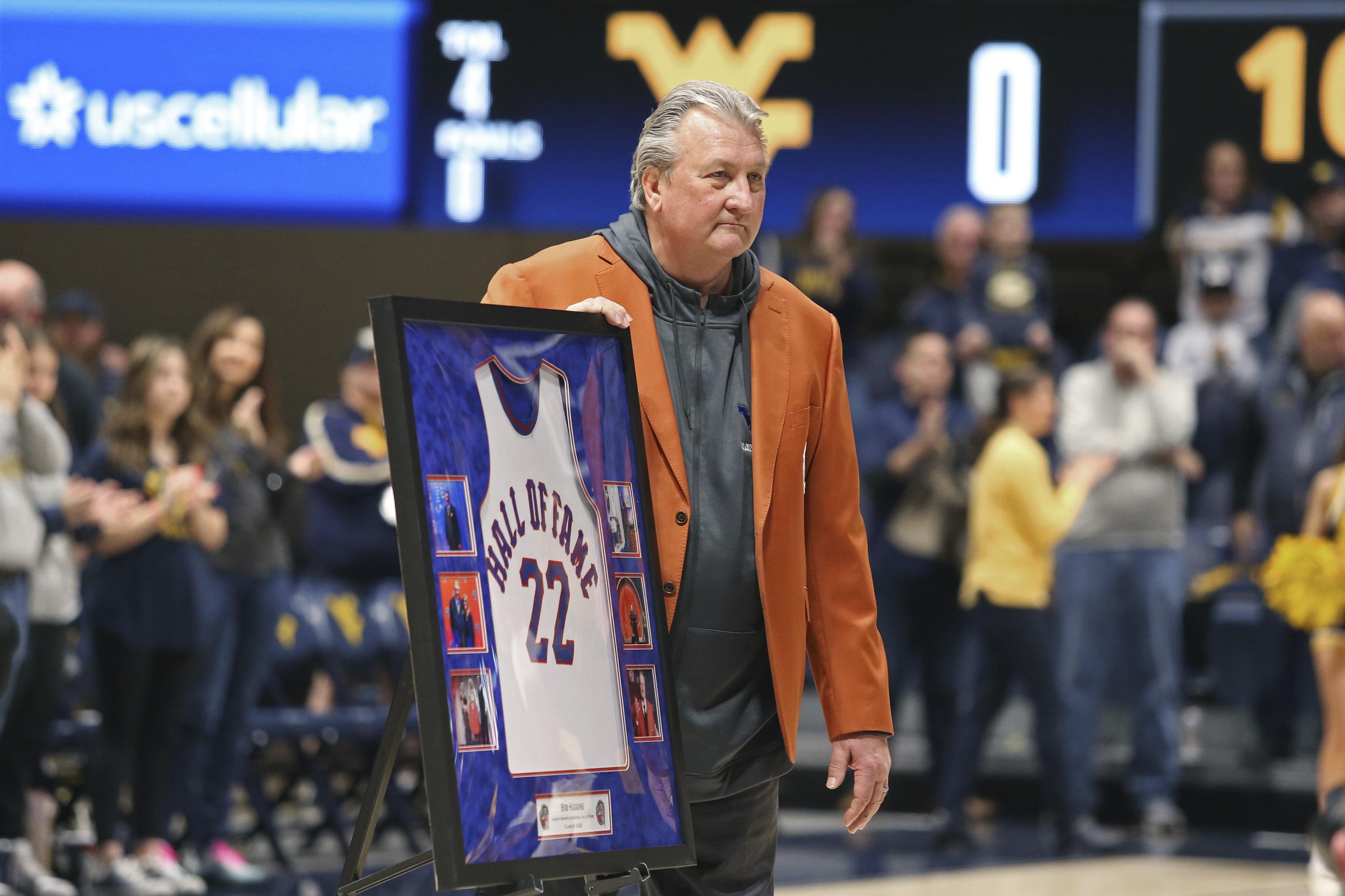 West Virginia honors Huggins with 9678 win over Buffalo AP News