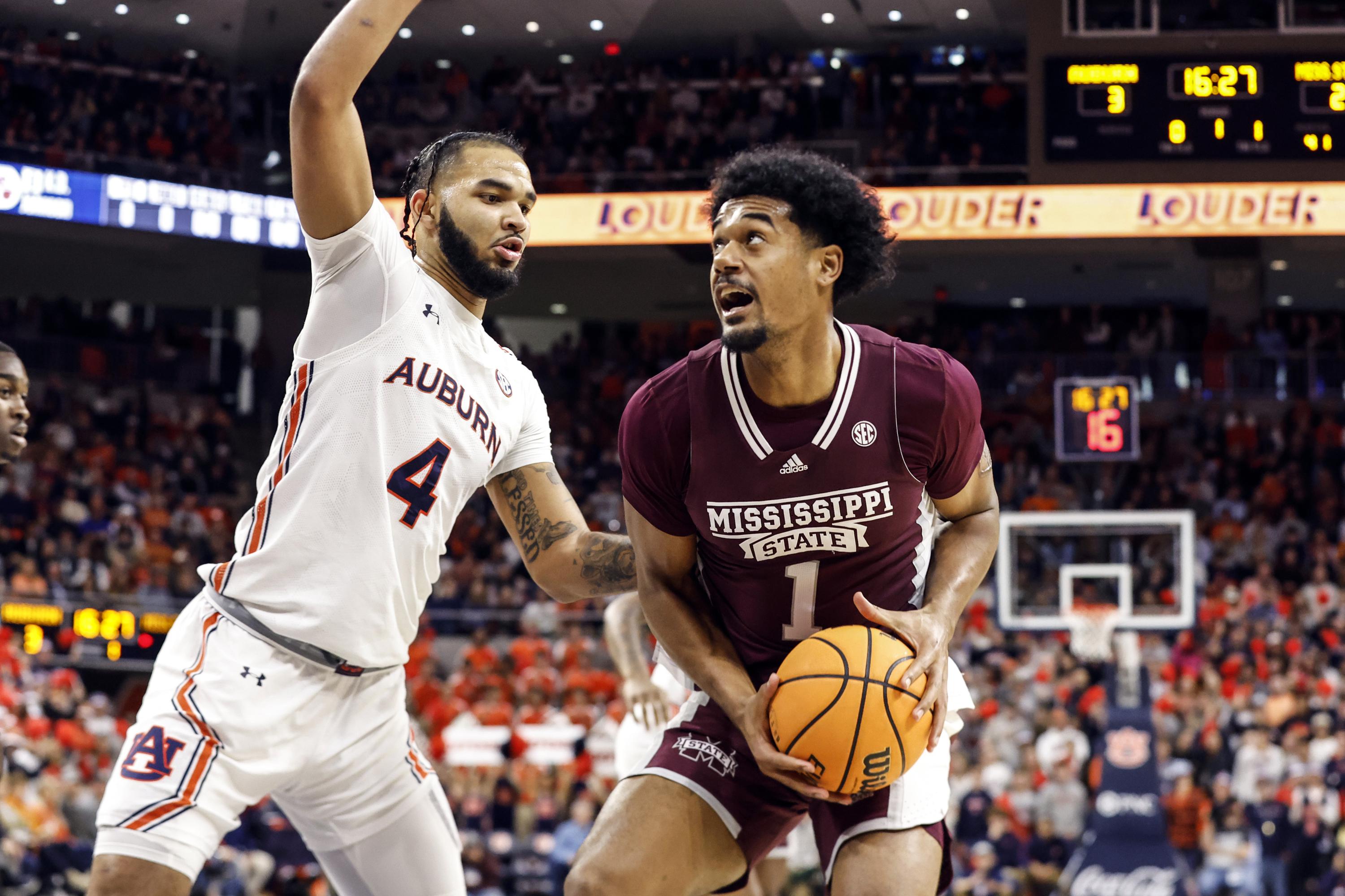 No. 21 Auburn beats Mississippi State home win streak at 28 AP News