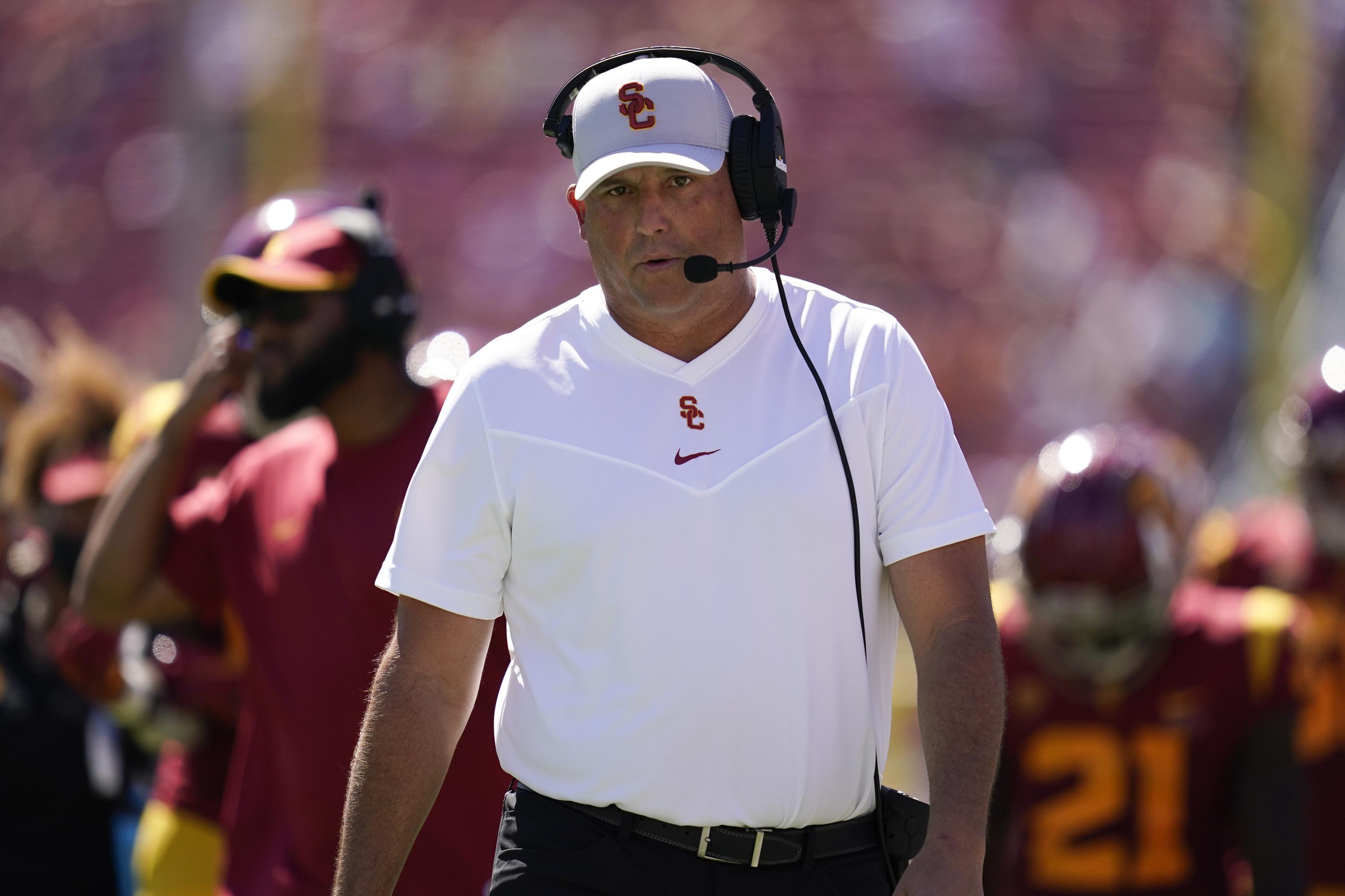 USC fires Clay Helton 2 games into 7th season in charge | AP News