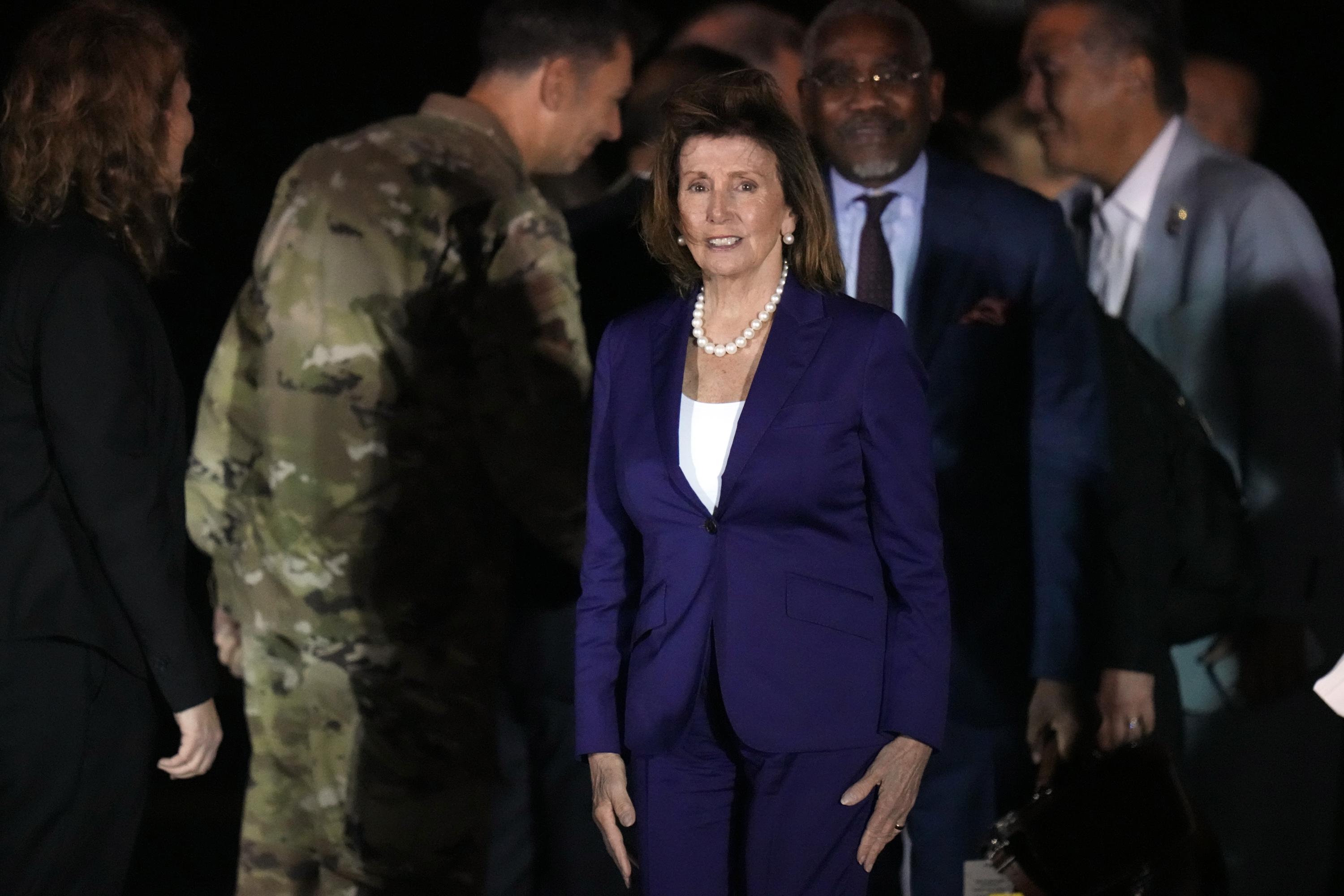 Japan PM meets Pelosi, calls China drills ‘grave problem’