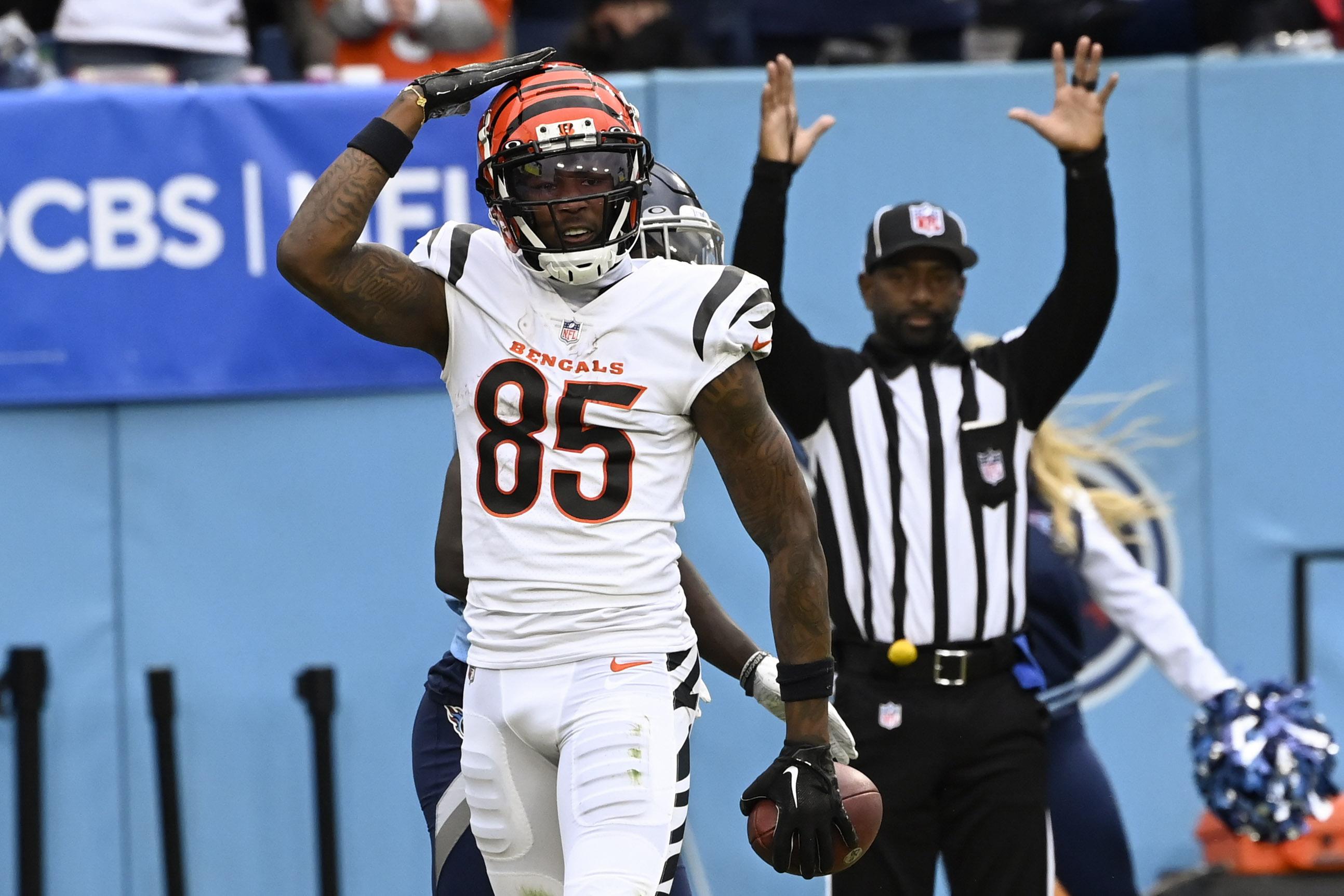 Burrows Td Pass To Higgins Lifts Bengals Over Titans 20 16 Ap News 