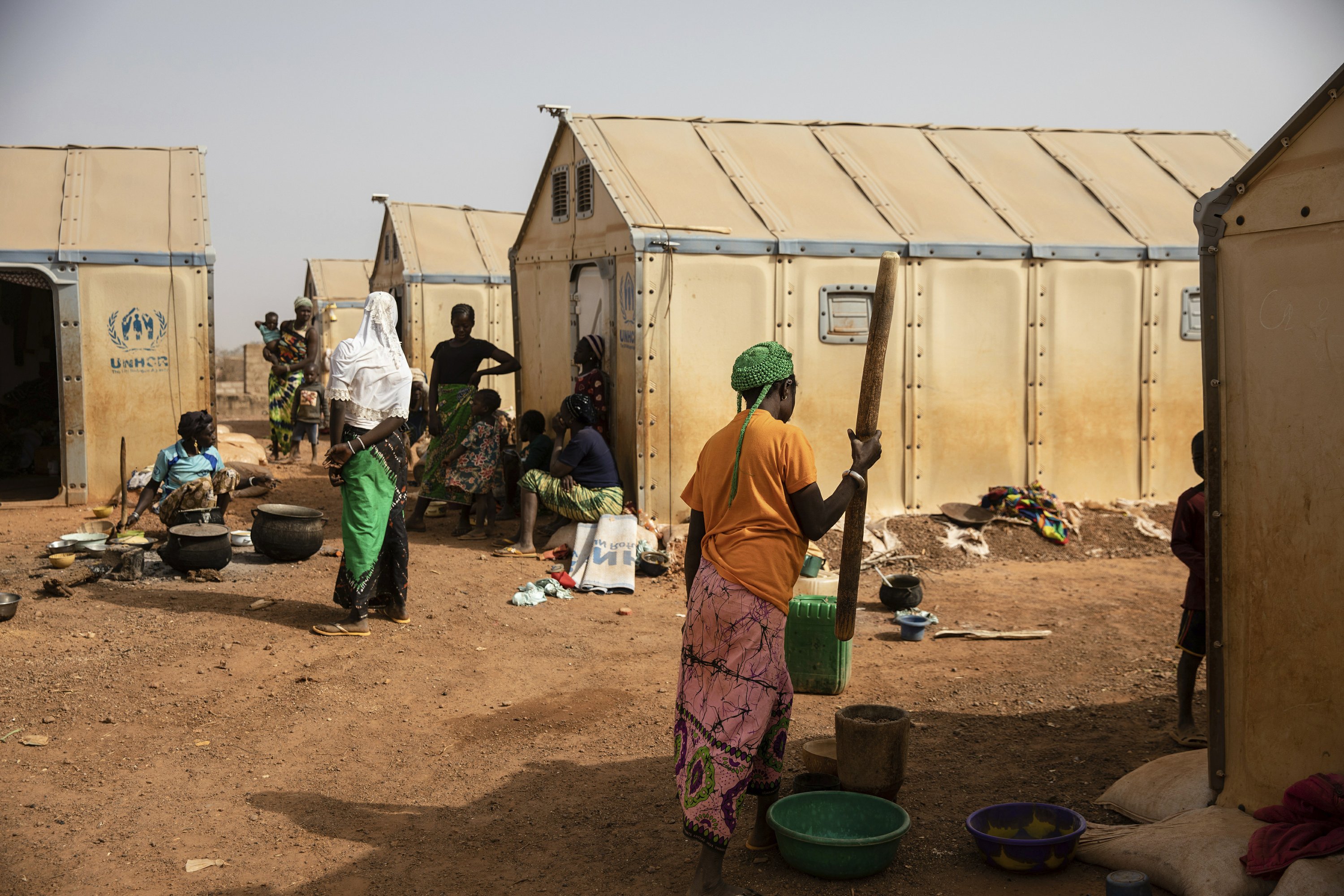 Women fleeing Burkina Faso violence sexually assaulted