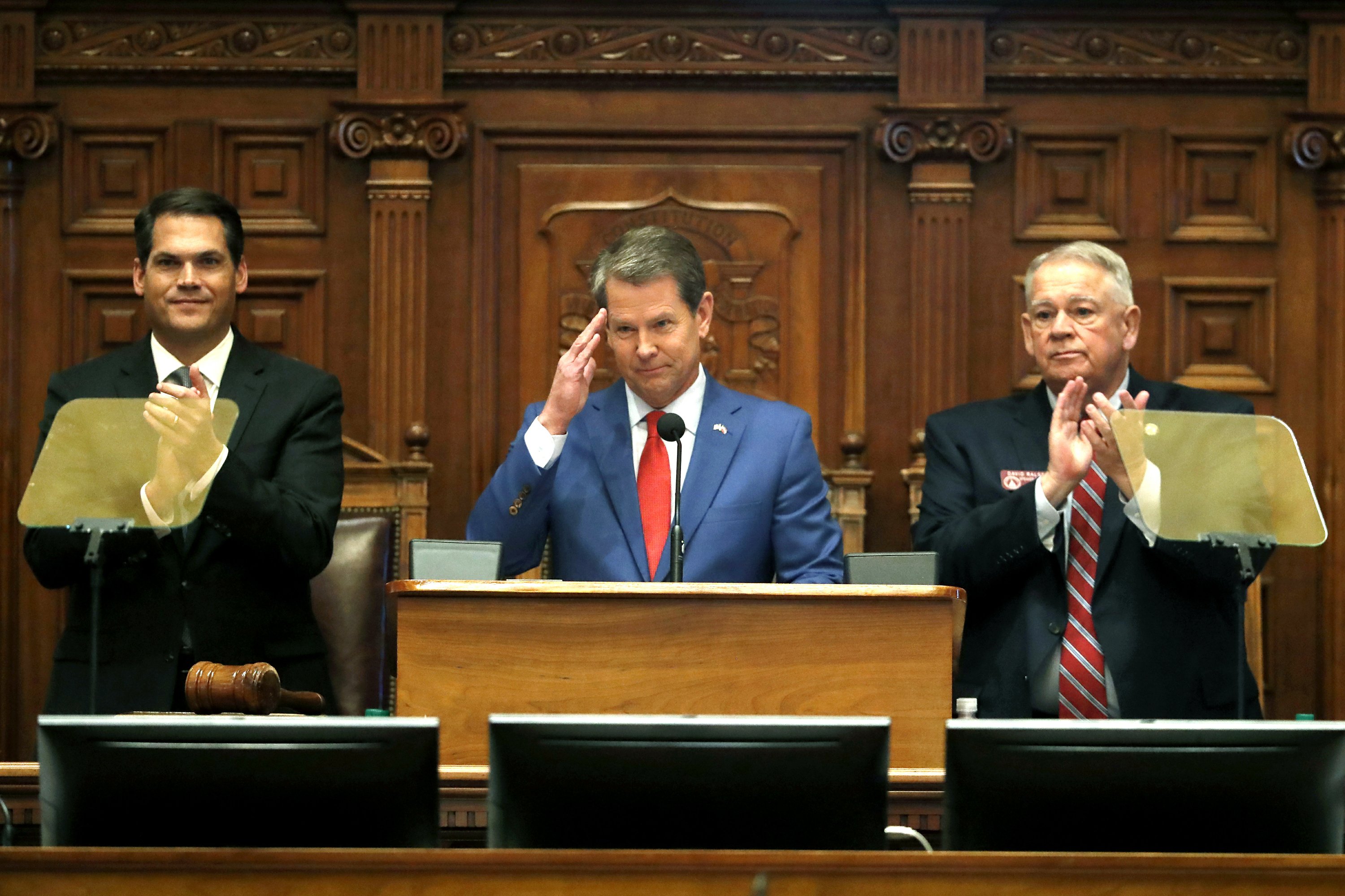 Kemp pushes teacher pay raise in State of the State AP News
