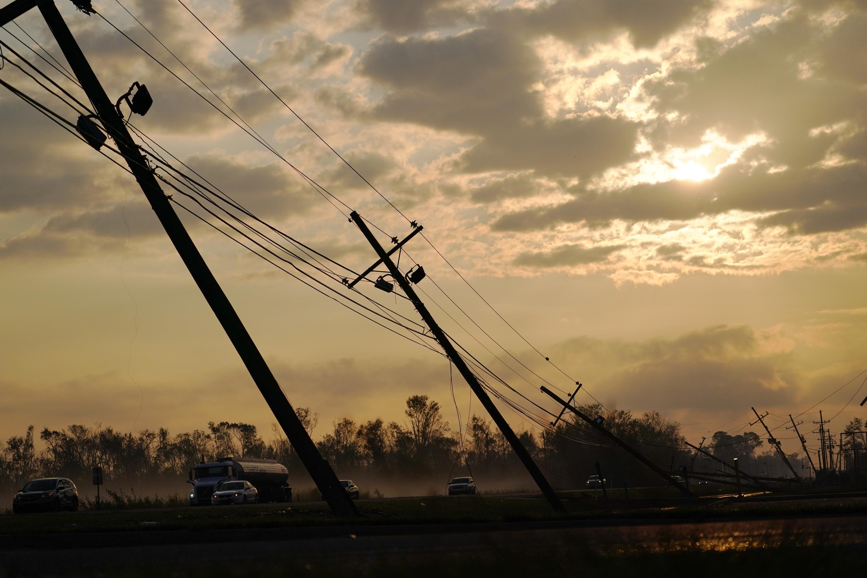 Hurricane Ida turns spotlight on Louisiana power grid issues