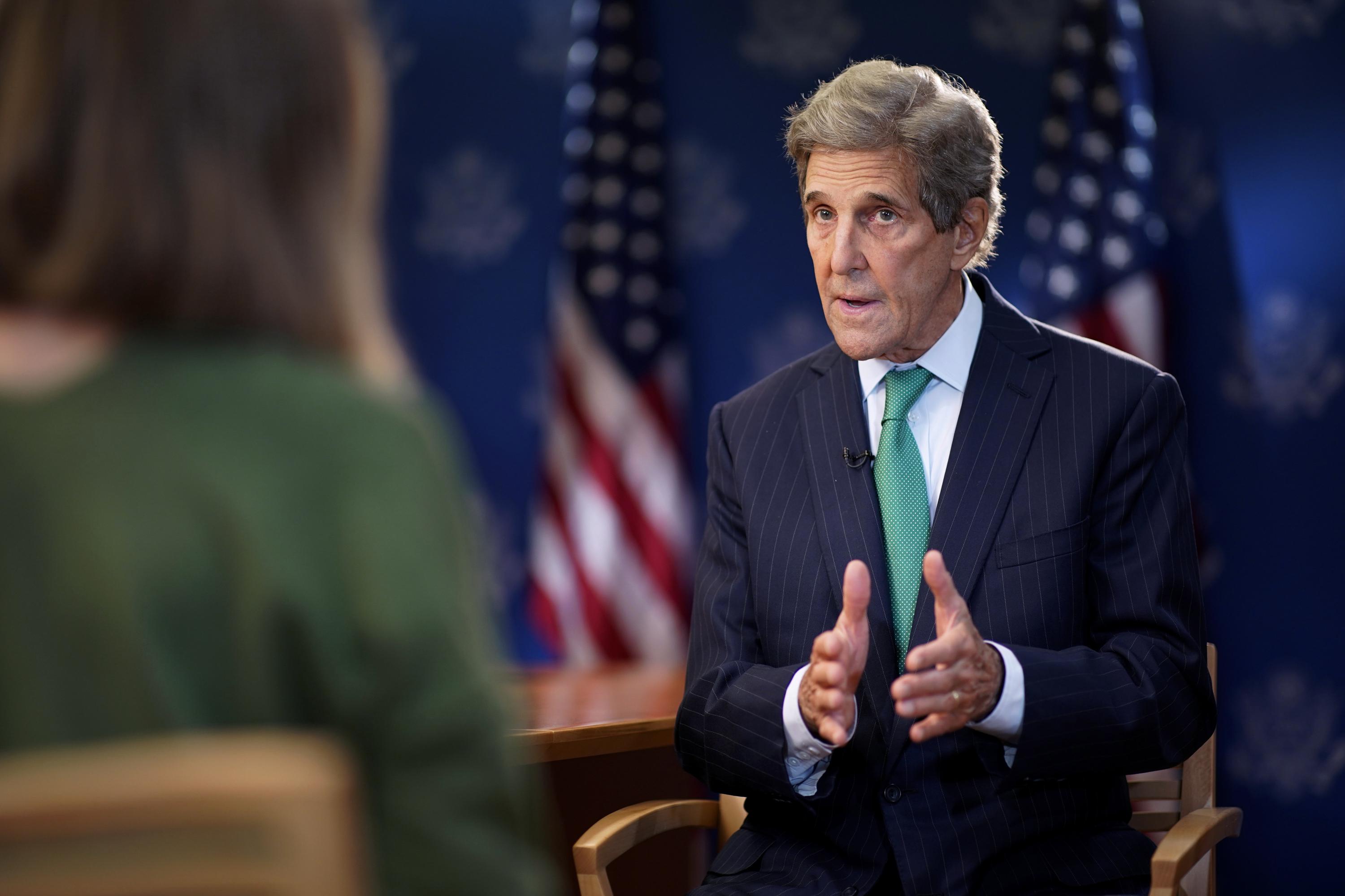 The AP Interview: Kerry says climate talks may miss target - Associated Press