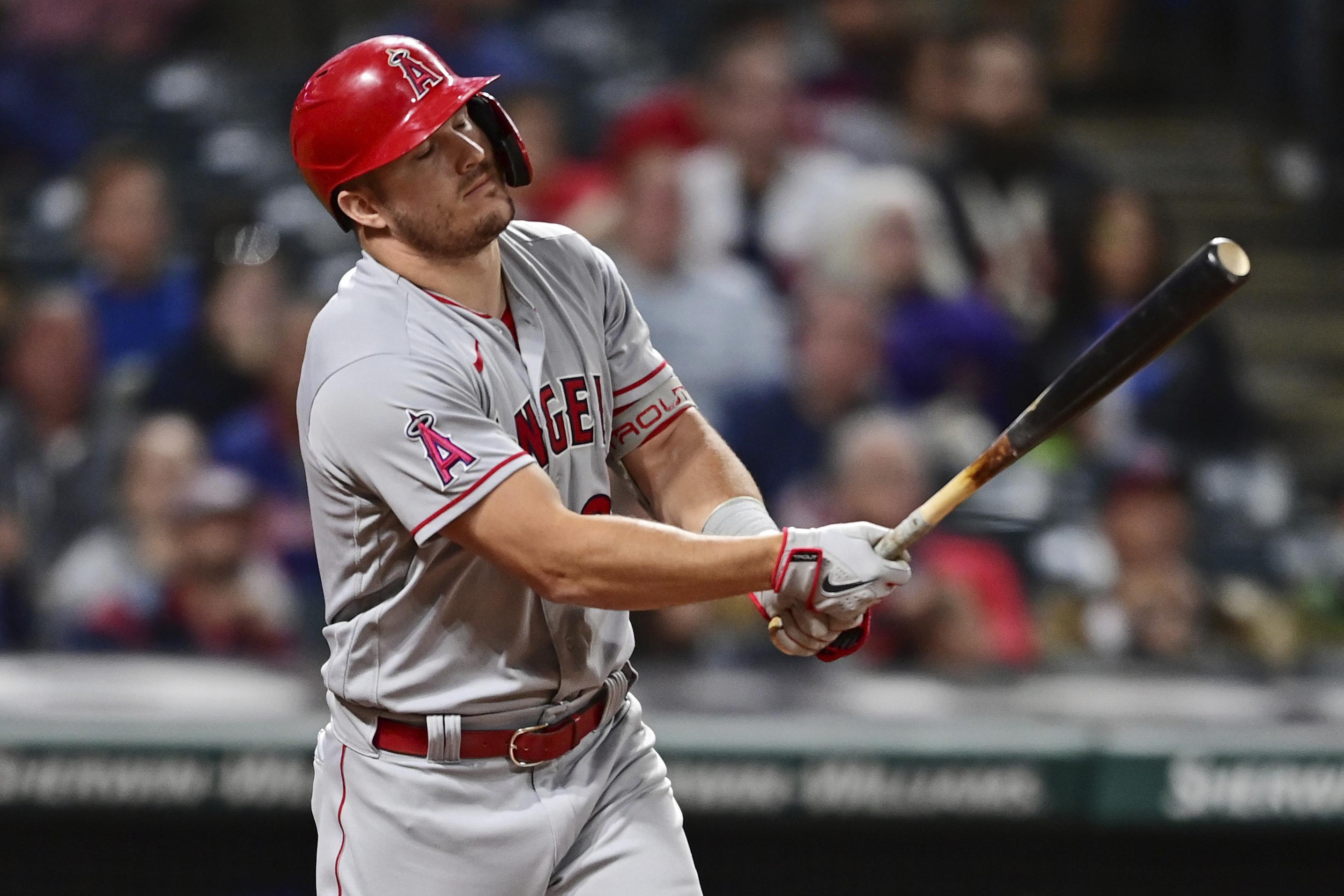 Trout's HR streak ends at 7 games; Guardians win 5th in row AP News