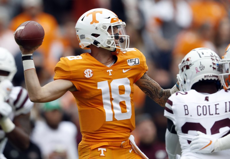 Vols Confident Qb Maurer Will Play Against No 1 Alabama