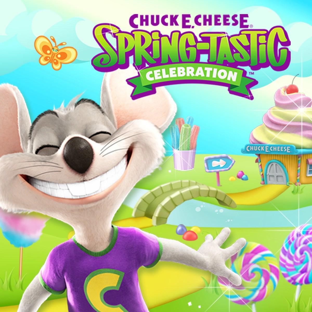 CHUCK E. CHEESE HOSTS THE NATION'S LARGEST ANNUAL SPRINGTASTIC
