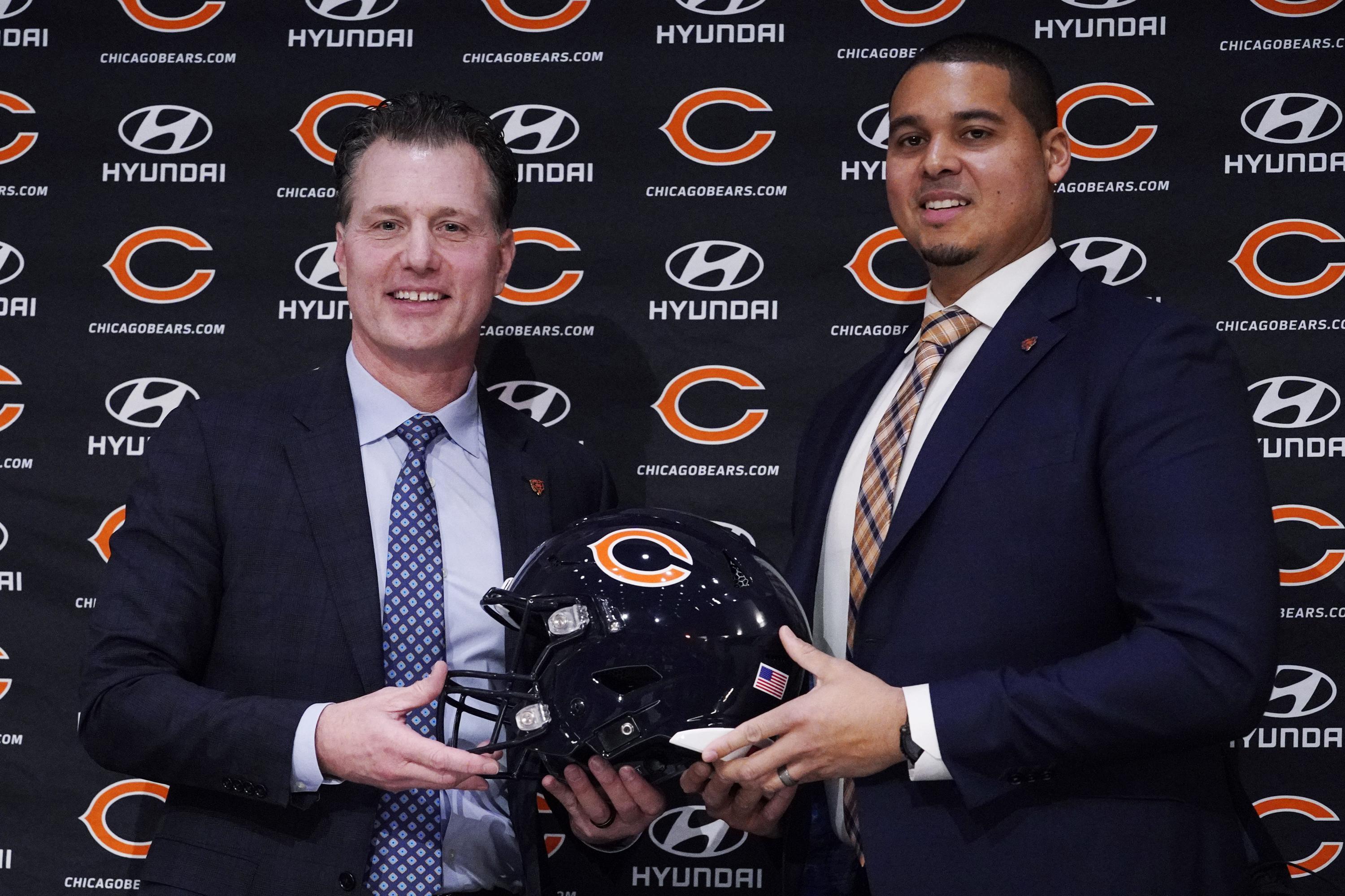 Bears enter new phase with Poles as GM, Eberflus as coach | AP News