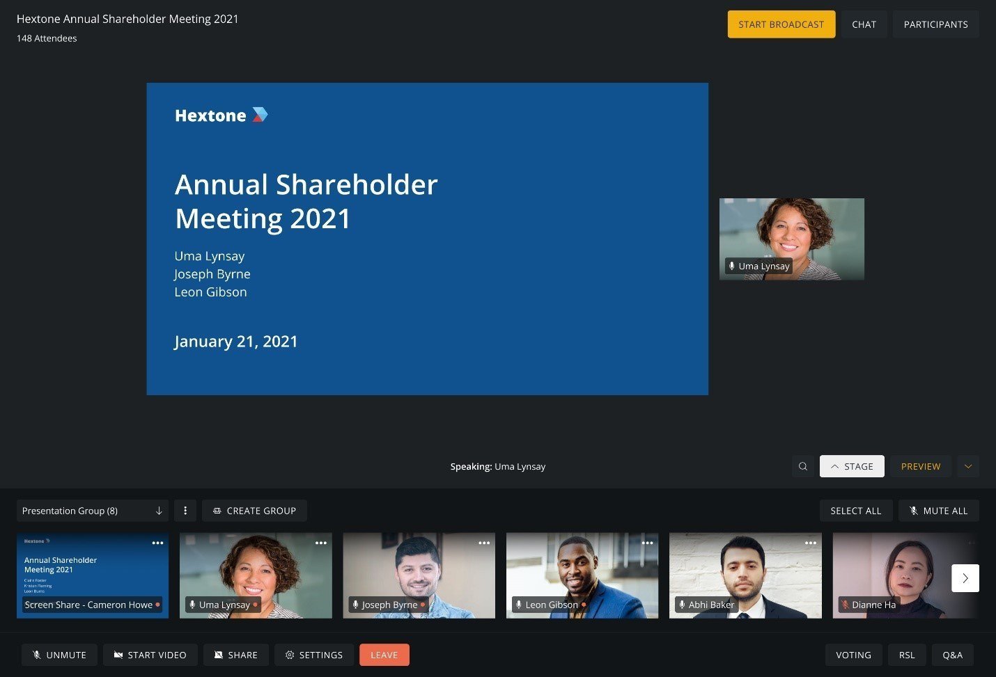 NextGeneration Virtual Shareholder Meeting Platform Enhanced through