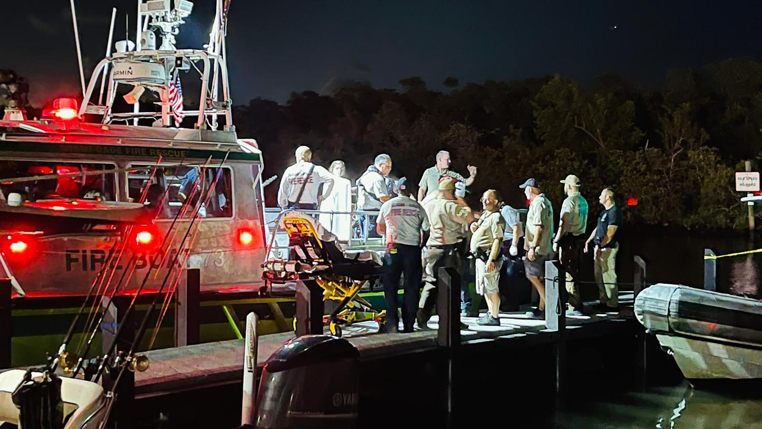 Boat hits channel marker off Miami, injures 11 people AP News