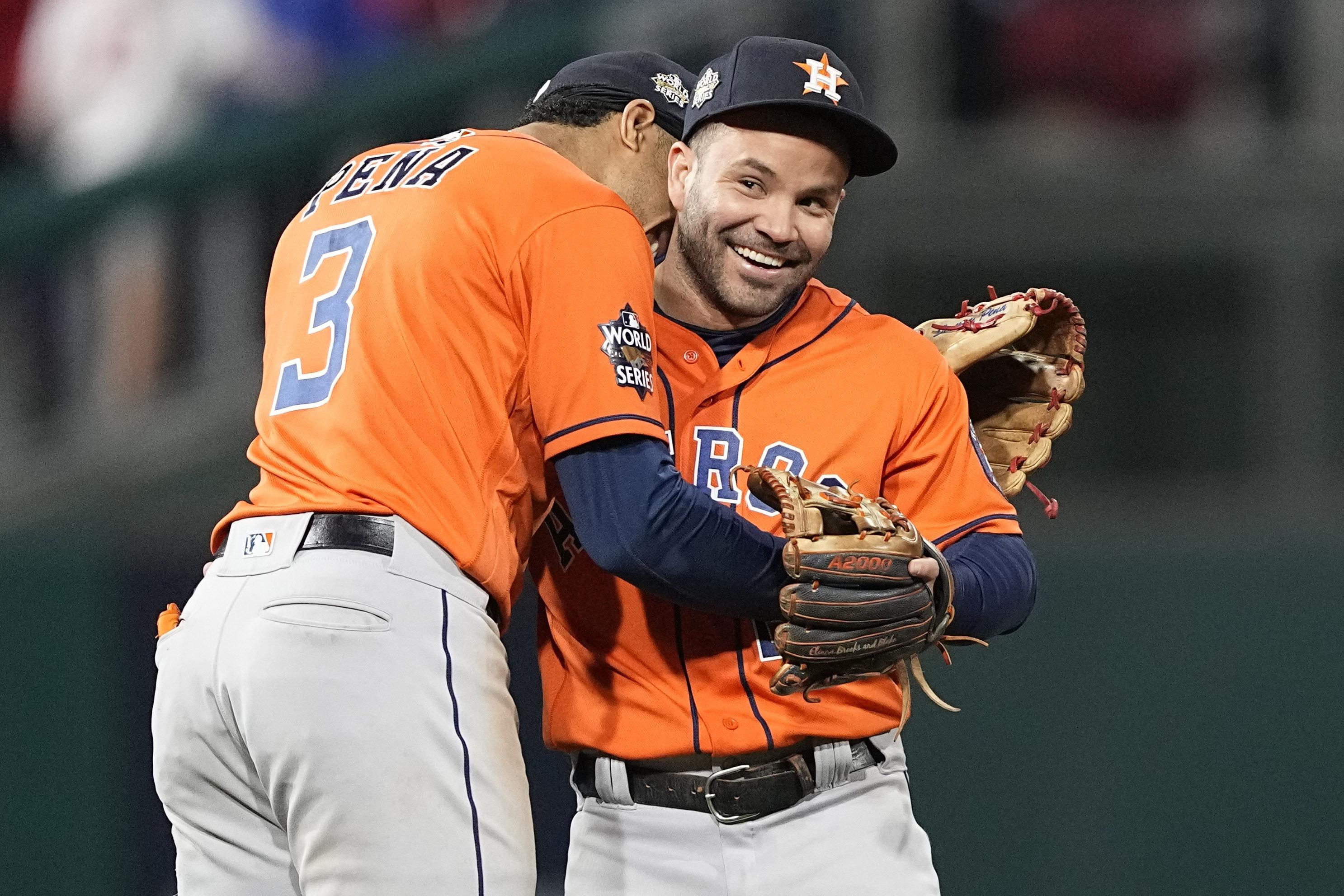 World Series Astros head home to Houston leading Phils 32 AP News