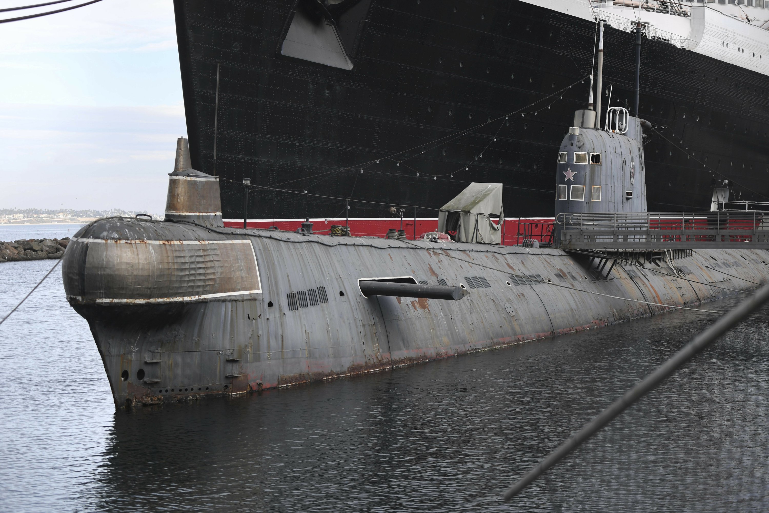 russian submarine long beach tour