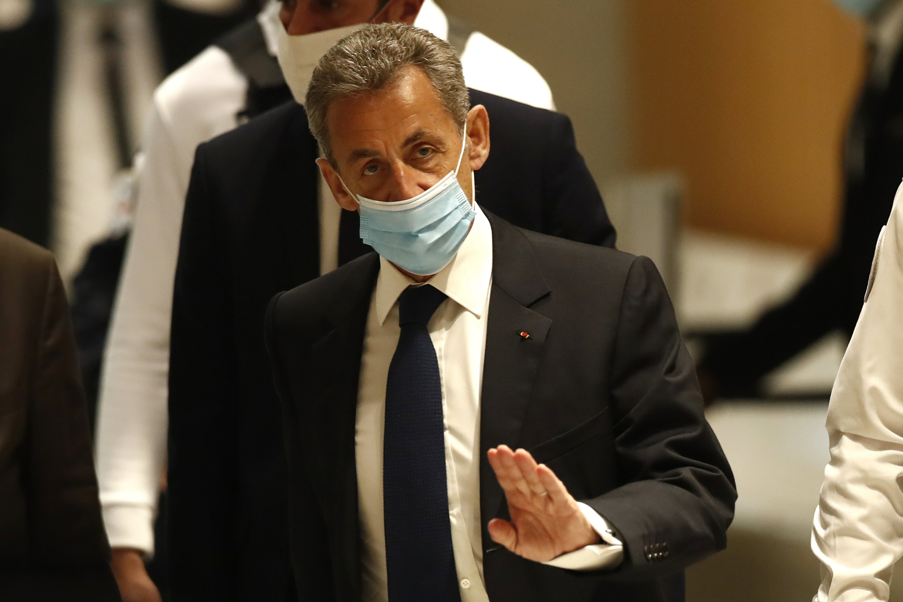 Condamné à la prison française de Sarkozy pour corruption