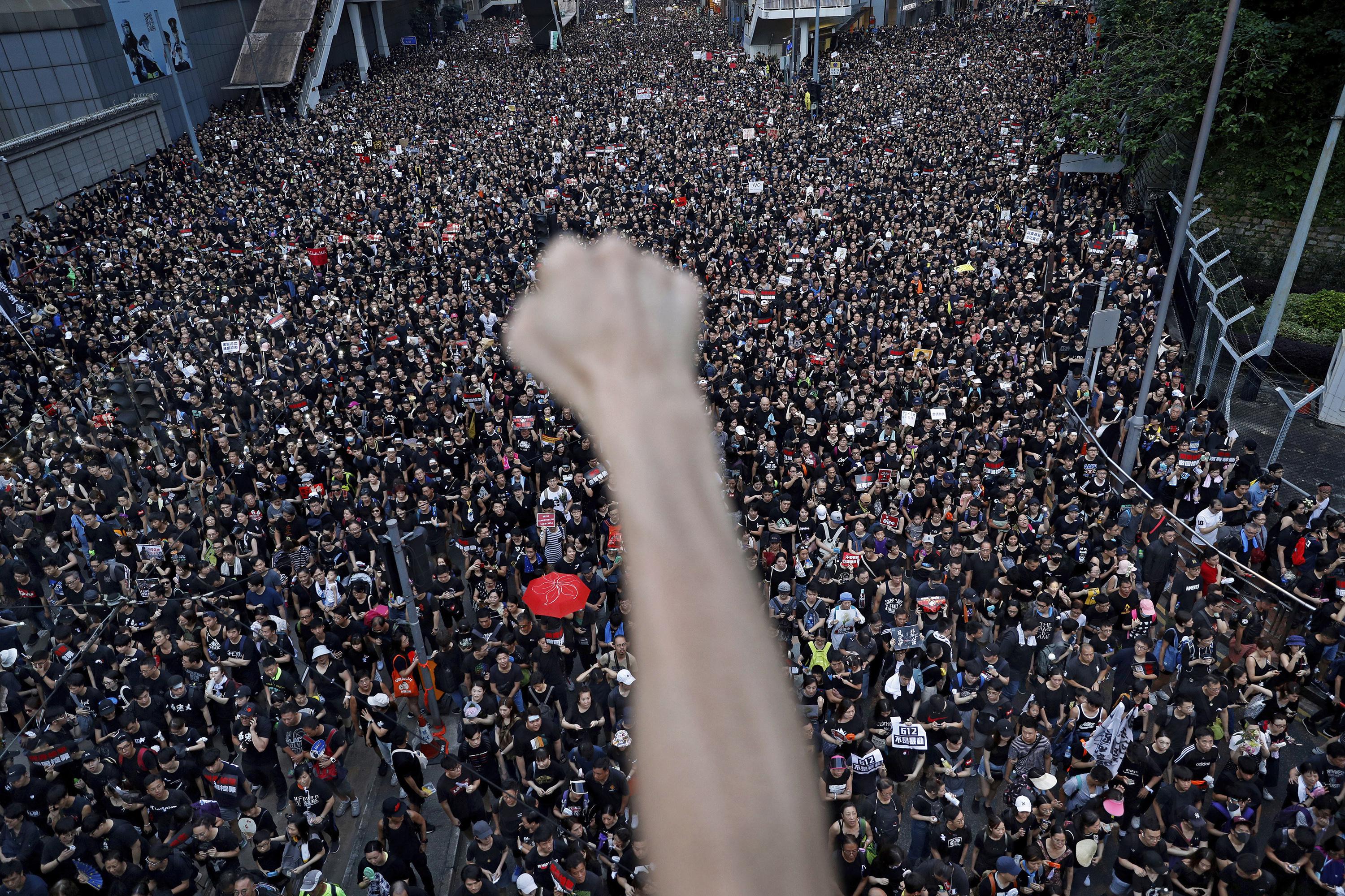 Hong Kong Democracy Group Behind Massive Protests Disbands Ap News