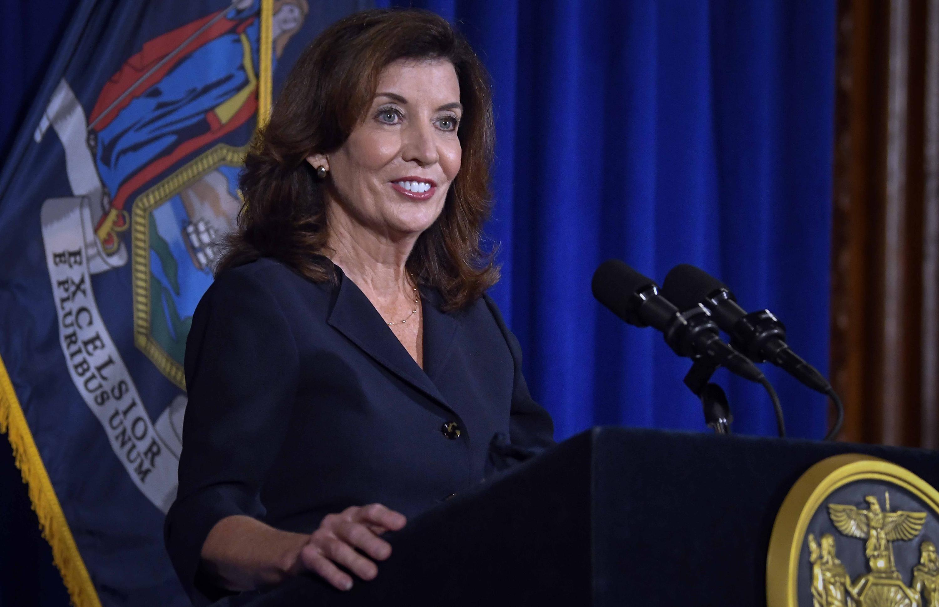New York's new governor, Kathy Hochul, taking office Aug. 24 AP News