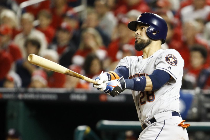 Chirinos An Unlikely Slugger For Astros In World Series