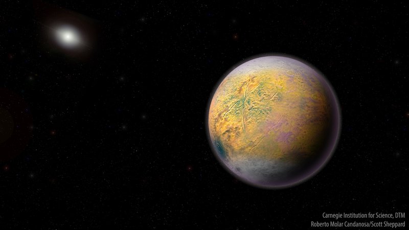 Scrawny Dwarf Planet Named Goblin Found Well Beyond Pluto