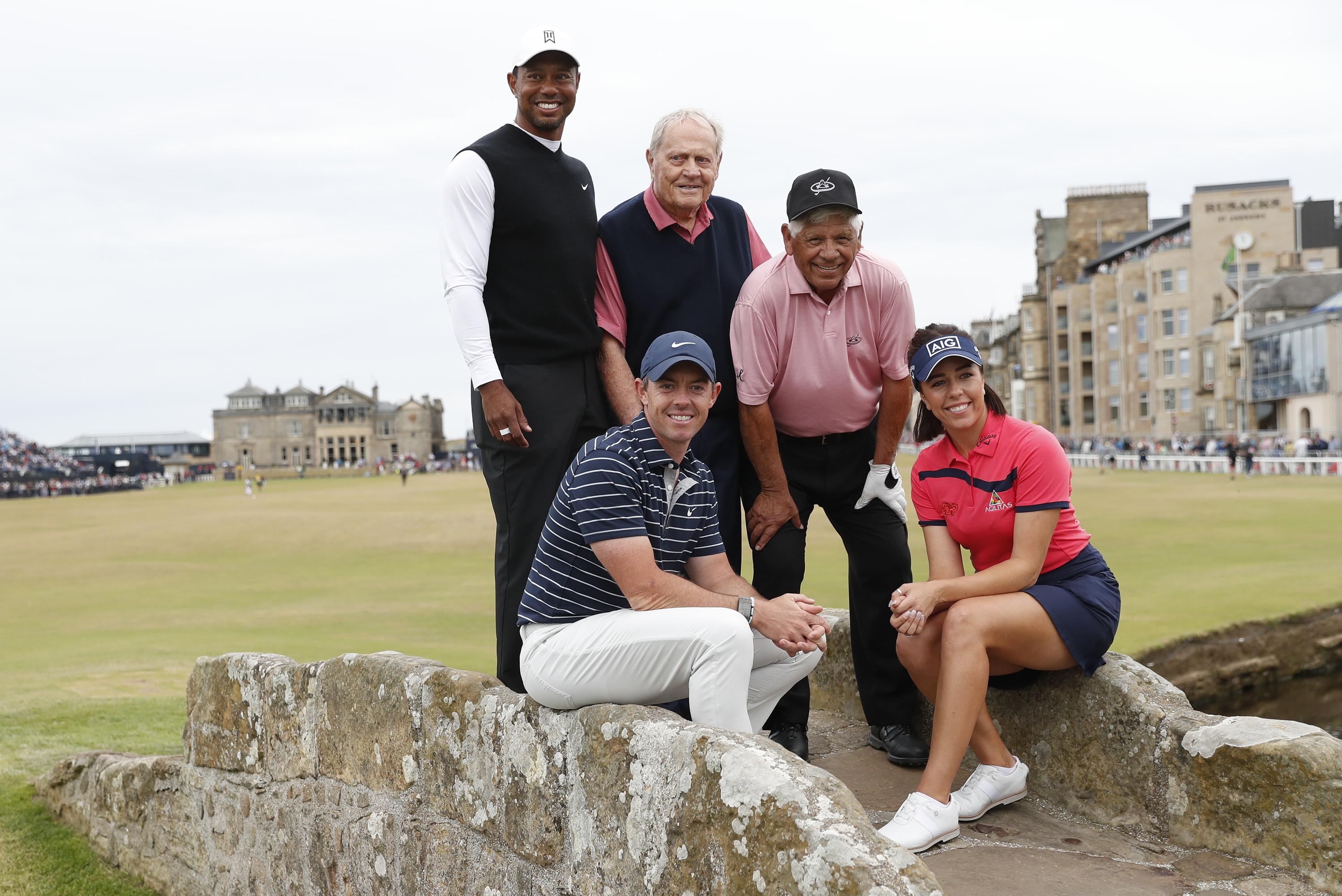 Tiger Woods Part Of Celebration Of Champions At St Andrews Ap News