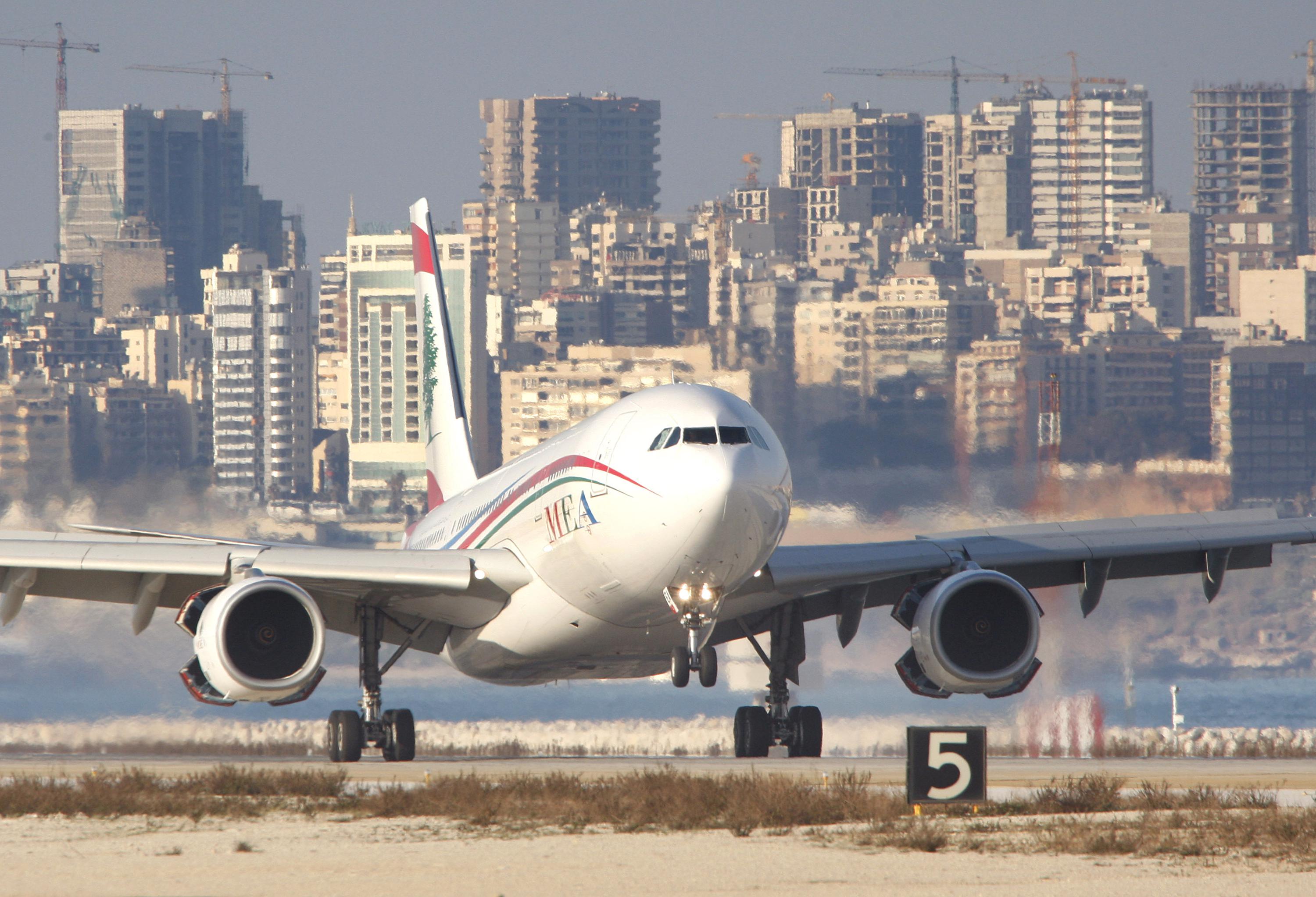 Stray bullets hit 2 jets at Beirut airport no casualties AP News