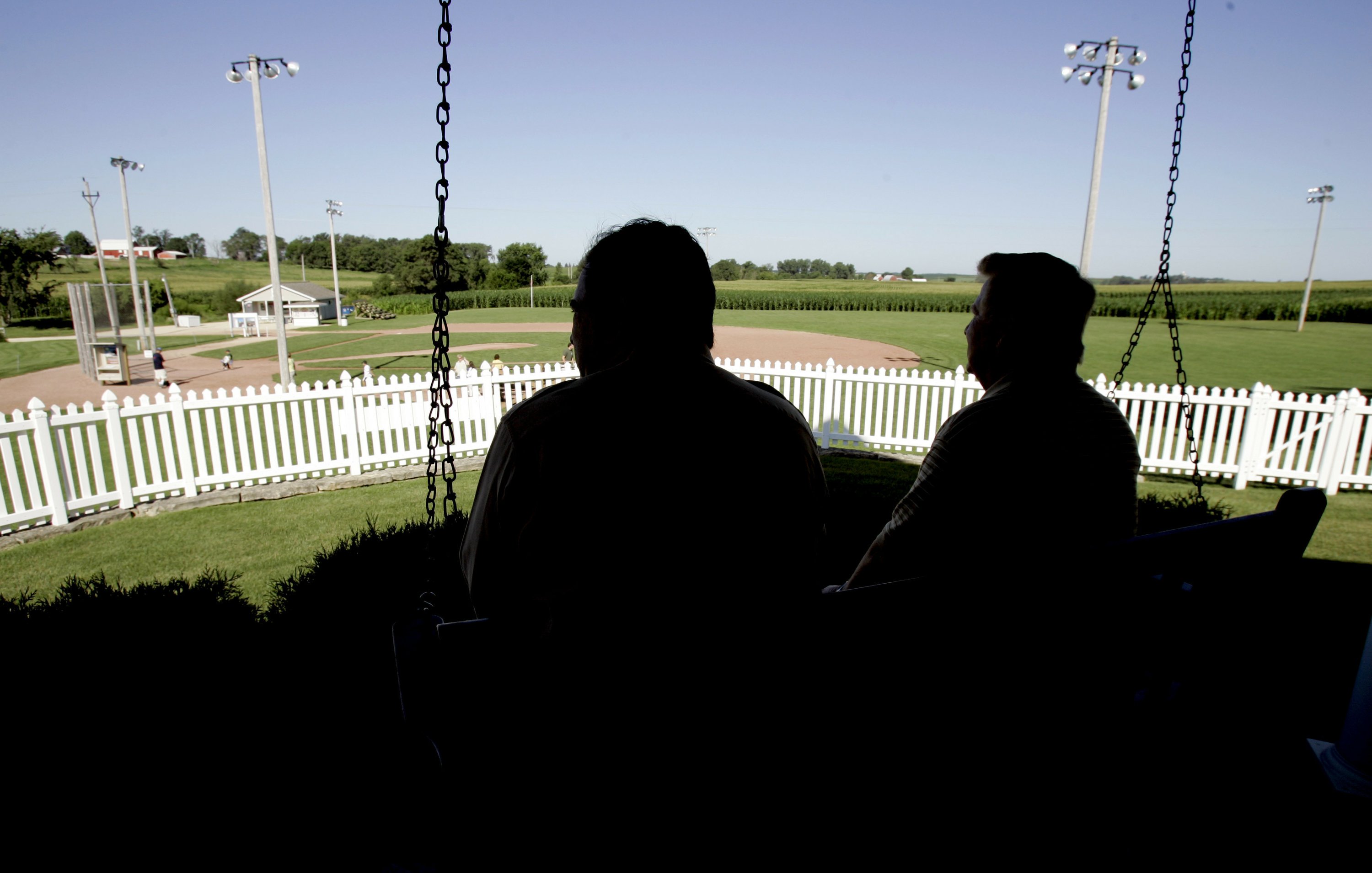 Field of Dreams: Kevin Costner plays catch before Yankees vs White Sox -  Sports Illustrated