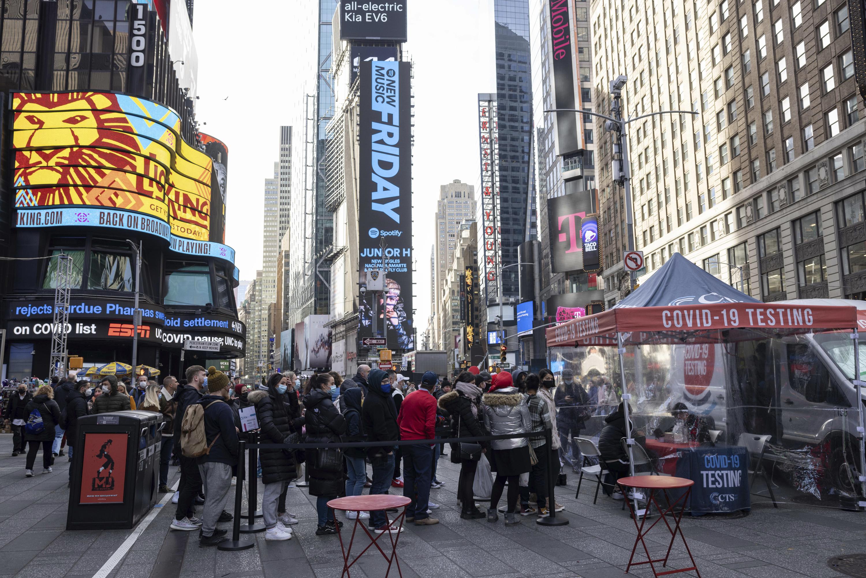 Decision on Times Square New Year s Eve event due this week AP News