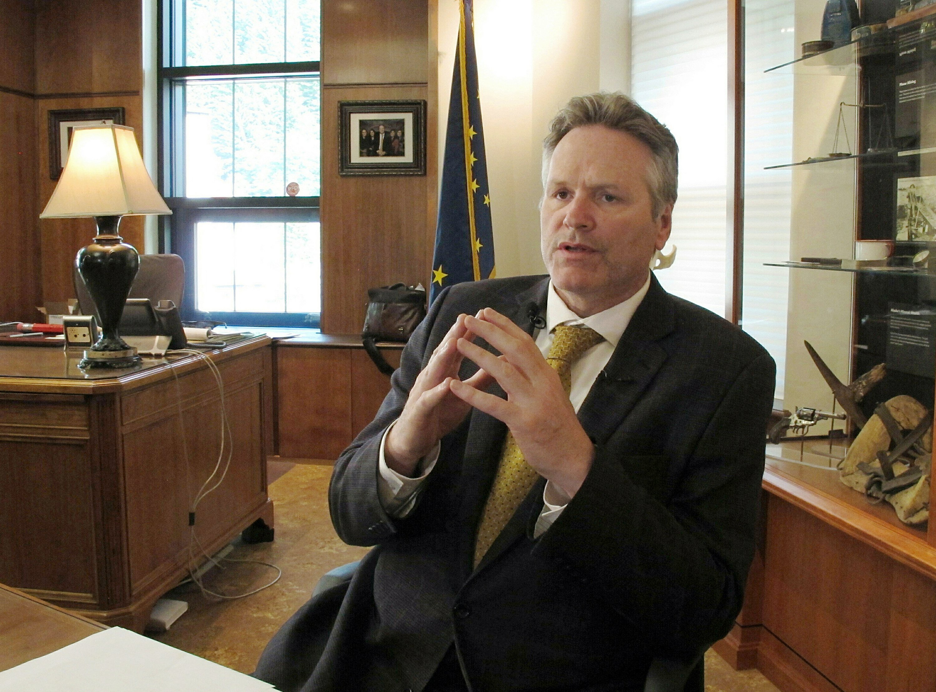 Alaska Governor Marks 1st Year In Office Amid Turmoil