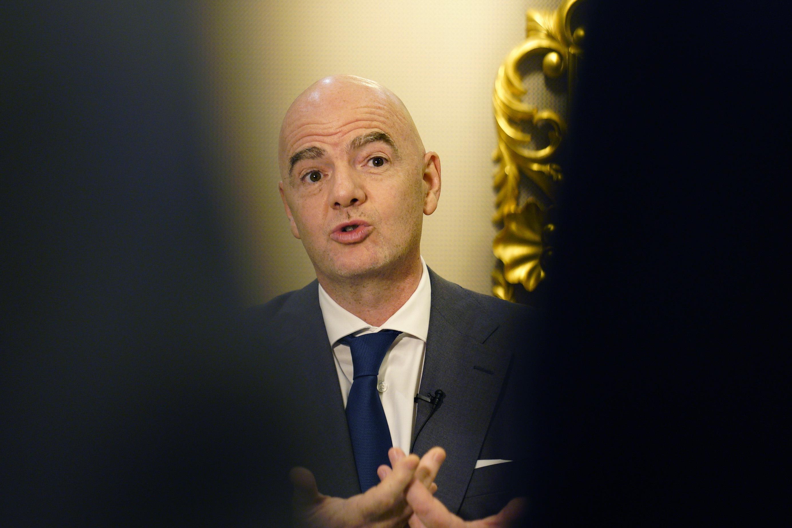 FIFA president proposes biannual 'mini World Cup