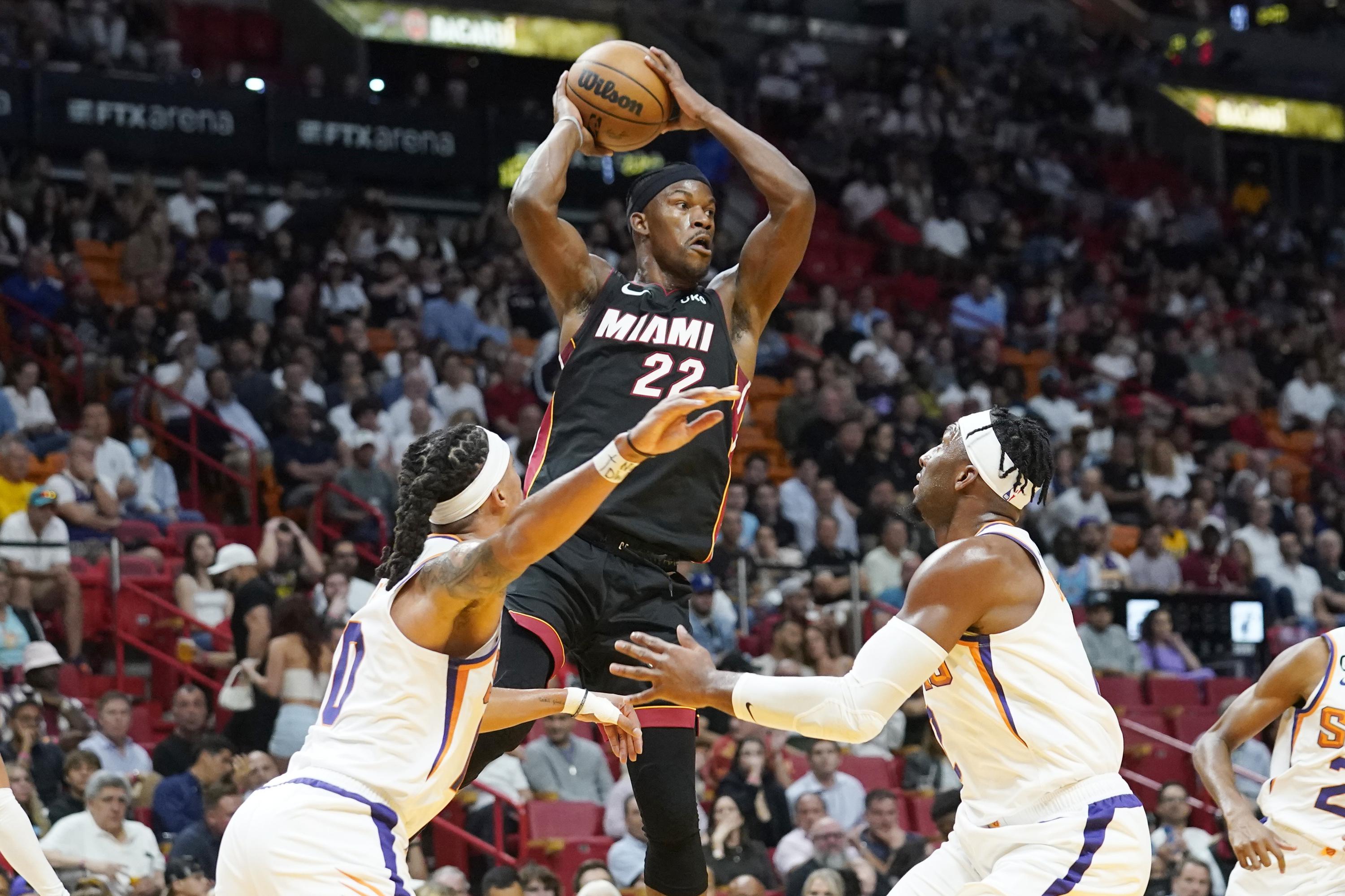 Adebayo scores 30 points as Heat rally past Suns 113-112 | AP News 