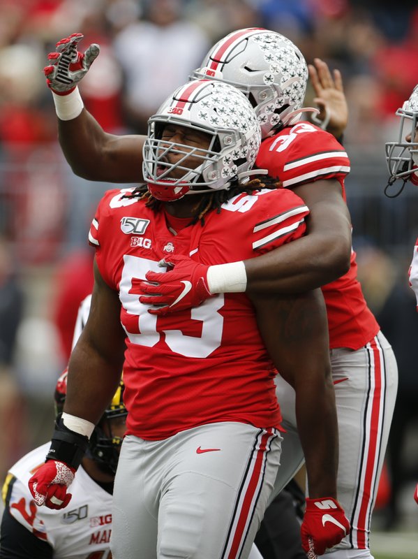 Fields No 3 Ohio State Overwhelm Maryland 73 14