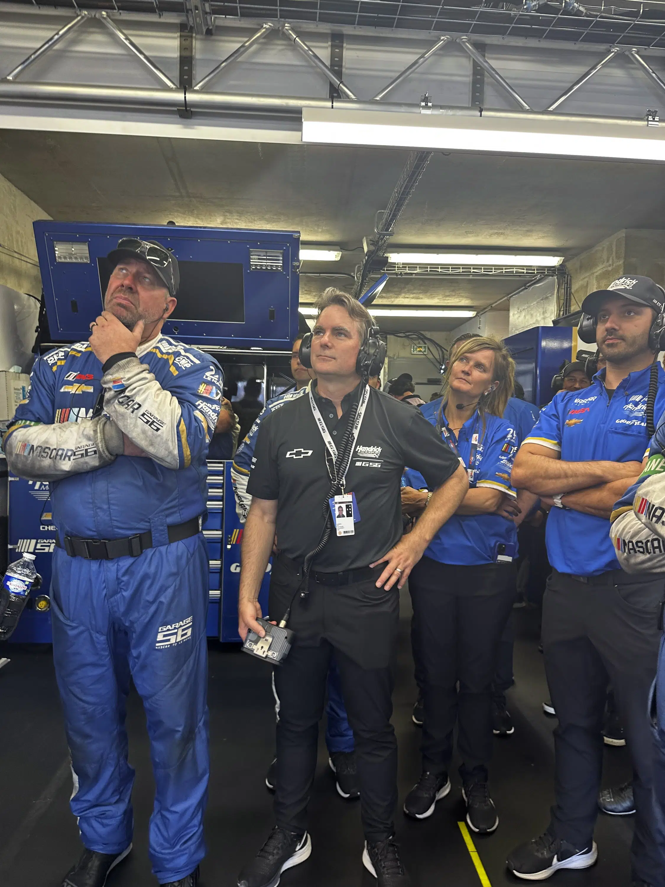 NASCAR and Hendrick Motorsports celebrate finishing the 24 Hours of Le Mans