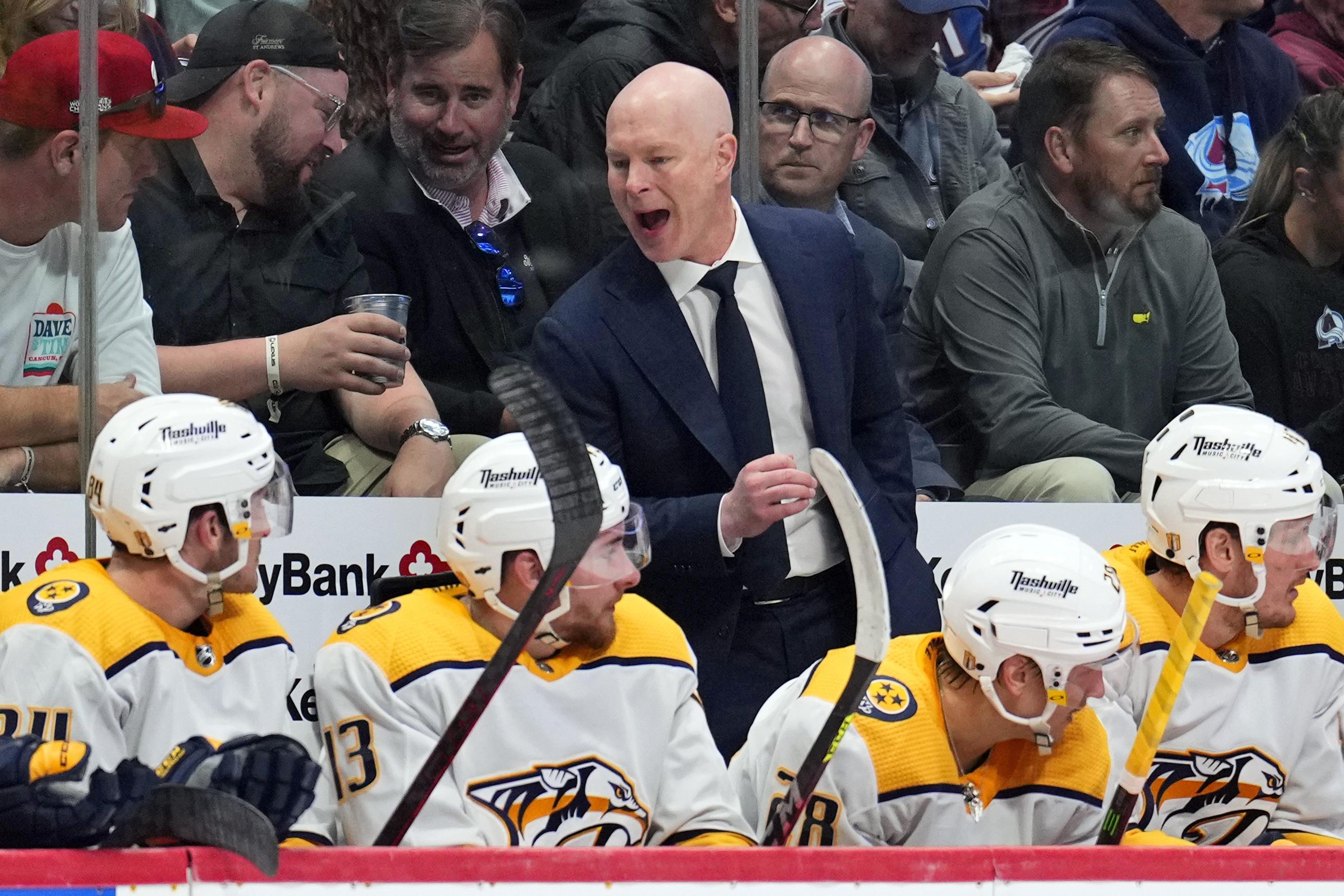 Predators extend coach John Hynes, assistants through 2324 AP News