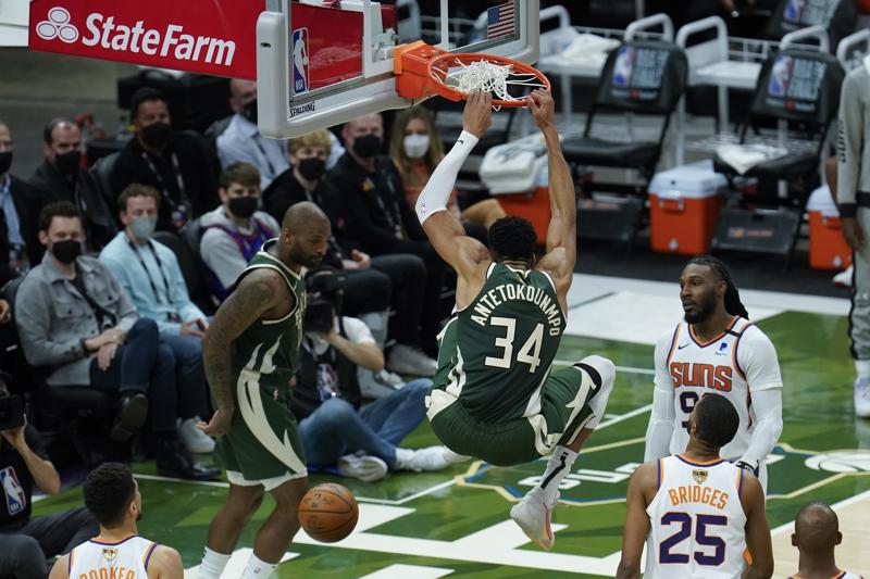 Bucks Blowout Giannis Has 41 Suns Nba Finals Lead Now 2 1