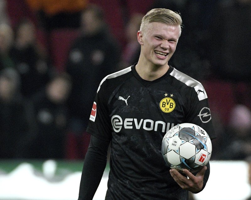 Haaland 19 Scores Hat Trick On Dream Debut For Dortmund