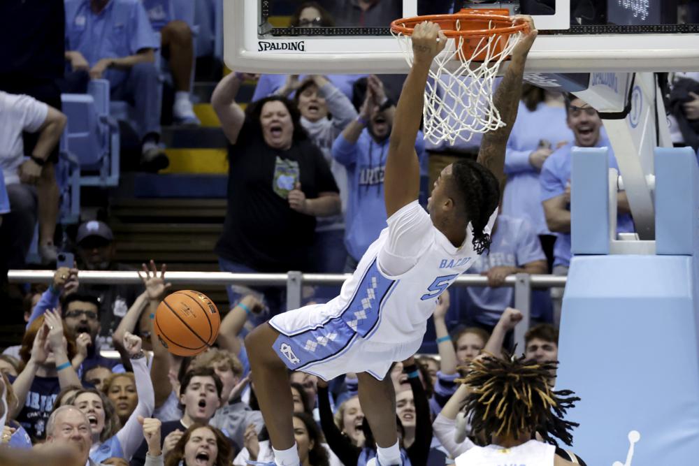 R.J. Davis, Armando Bacot combine for 48 points; UNC beats Wake Forest 88-79