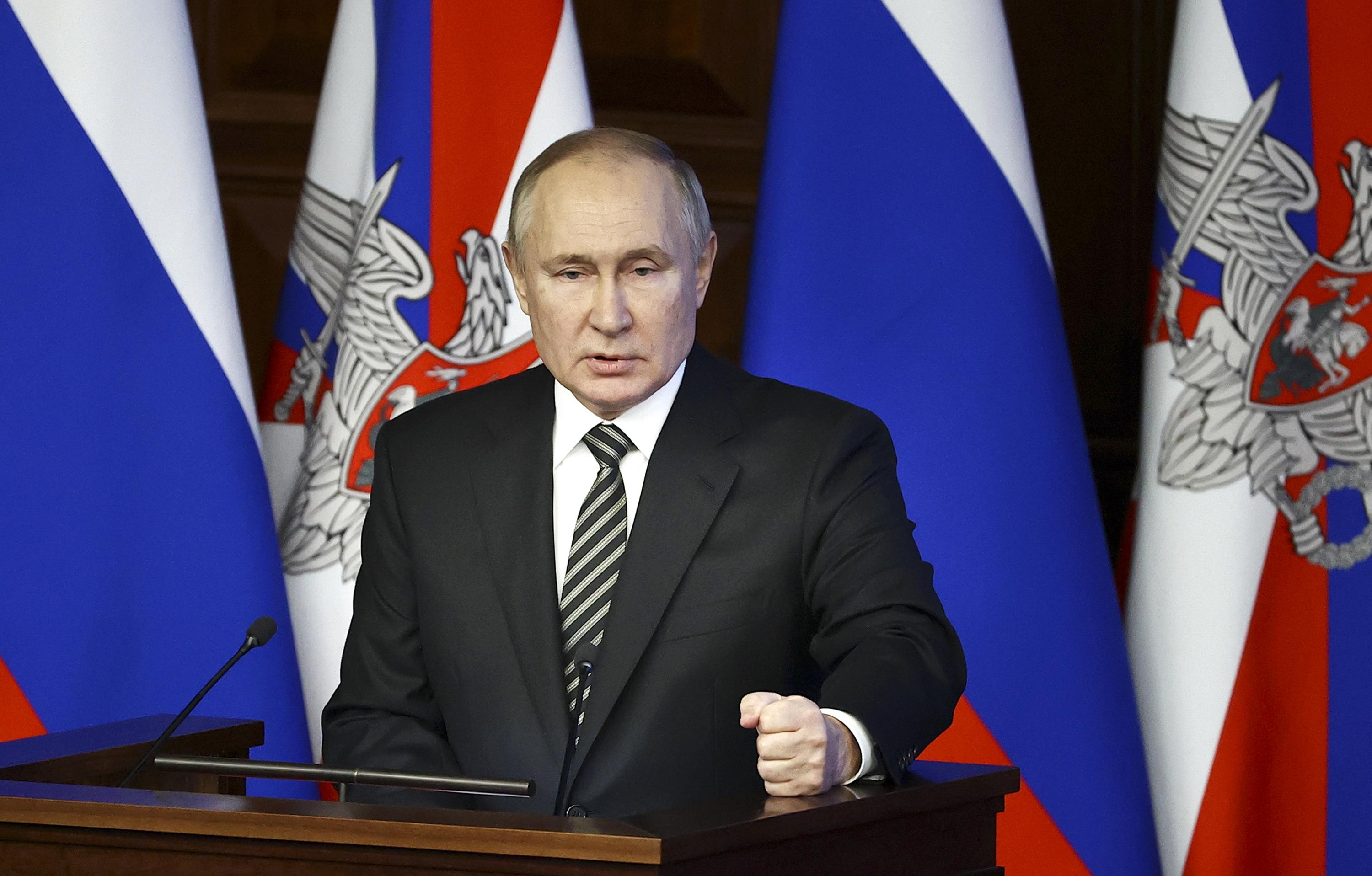 Putin Blames West For Tensions Demands Security Guarantees Ap News