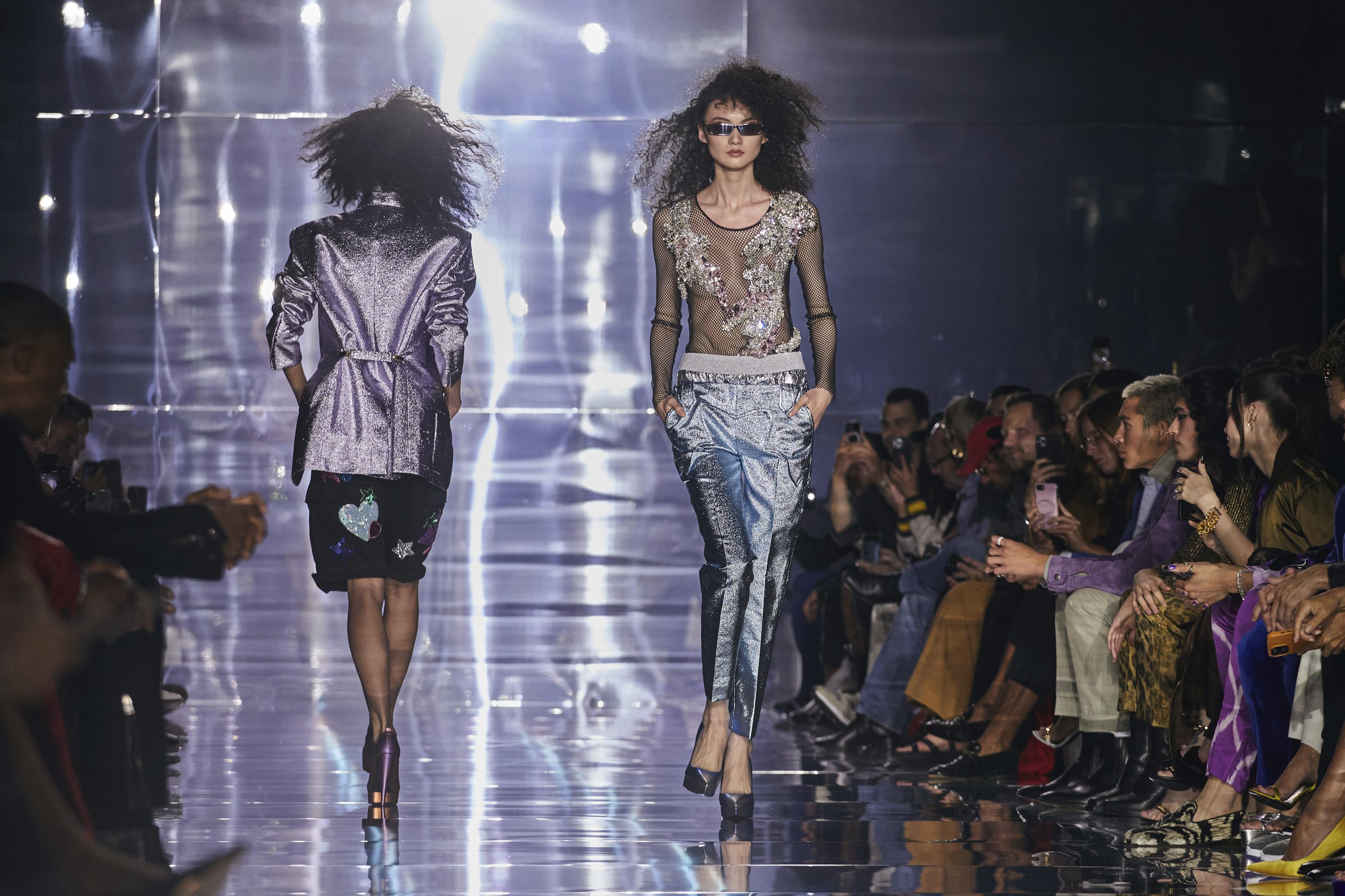 Tom Ford's Spring/Summer 2023 Show Closed Out NYFW With '80s Opulence