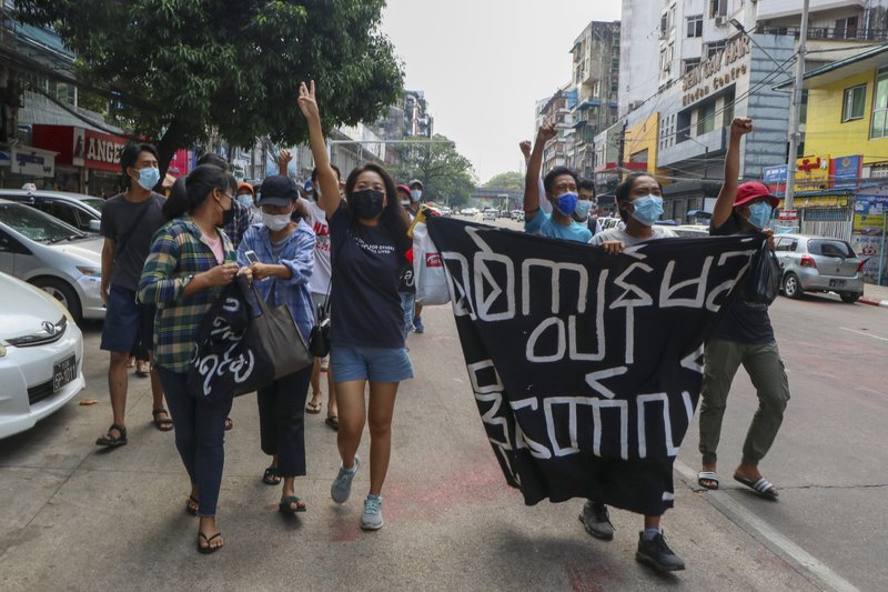 Myanmar Junta Cracks Down On Celebrations Of New Shadow Govt