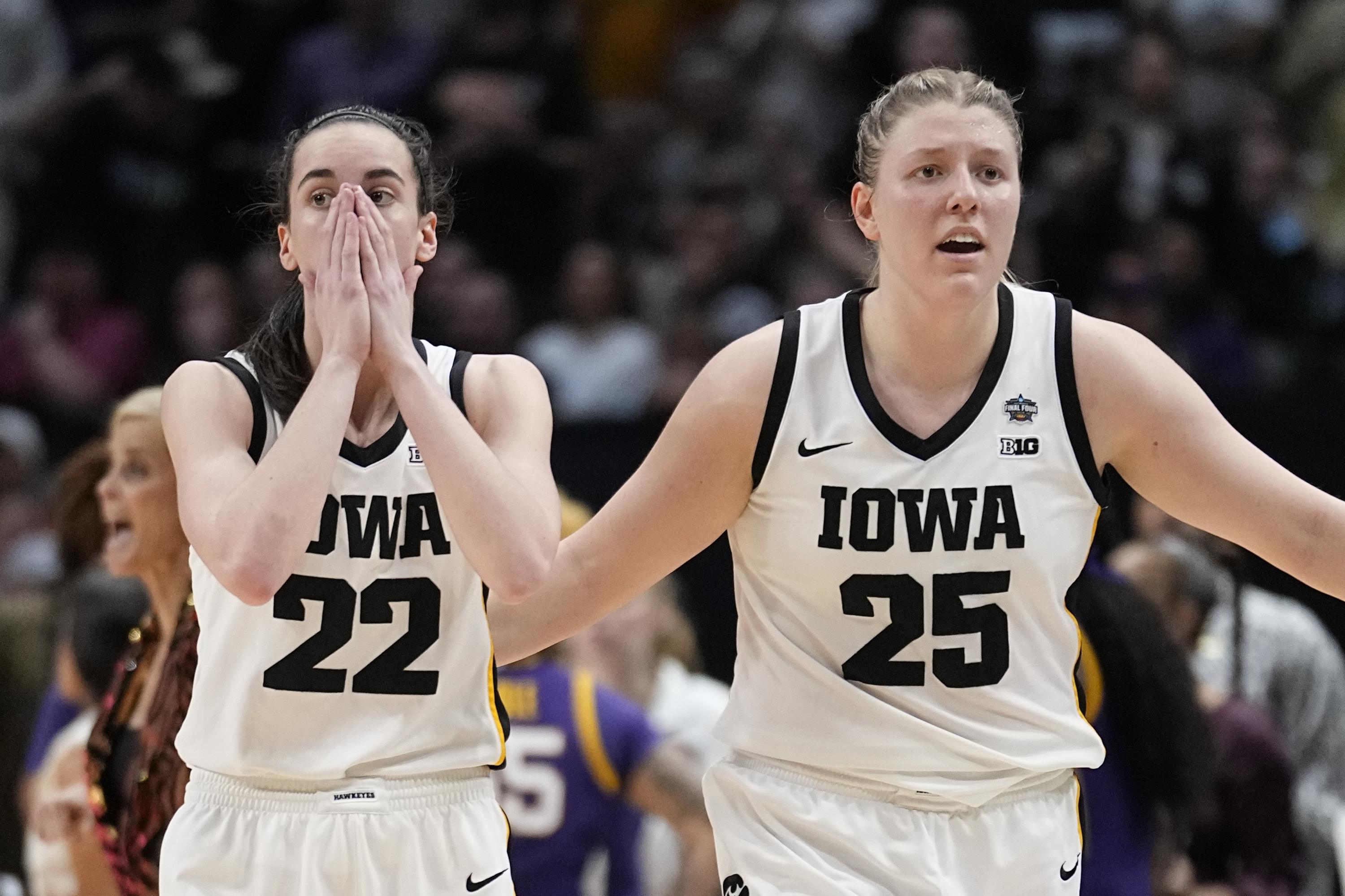 Caitlin Clark's dazzling season ends short of title for Iowa AP News